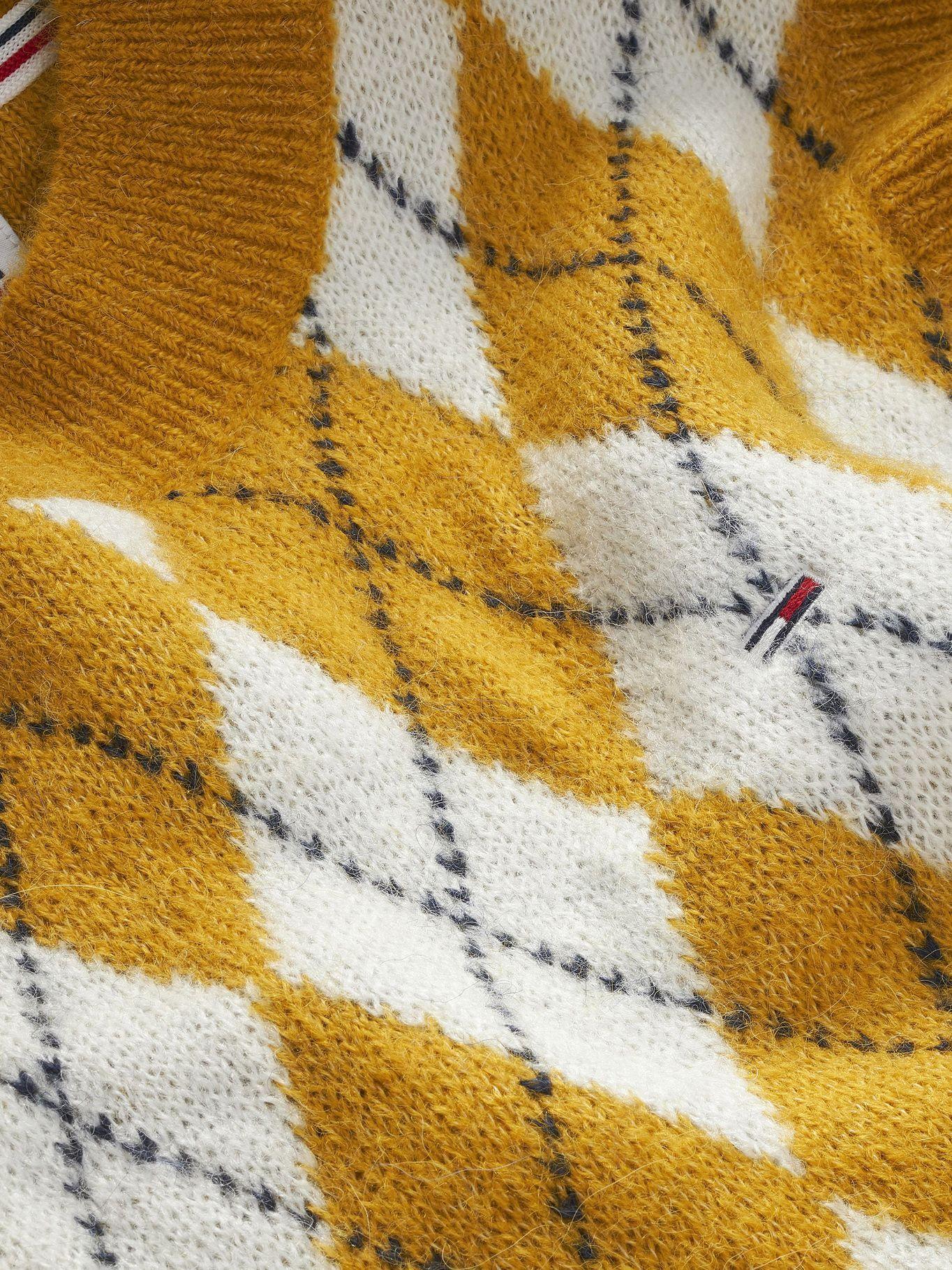 Sweater Crop Vest Amarillo Tommy Jeans A2-2