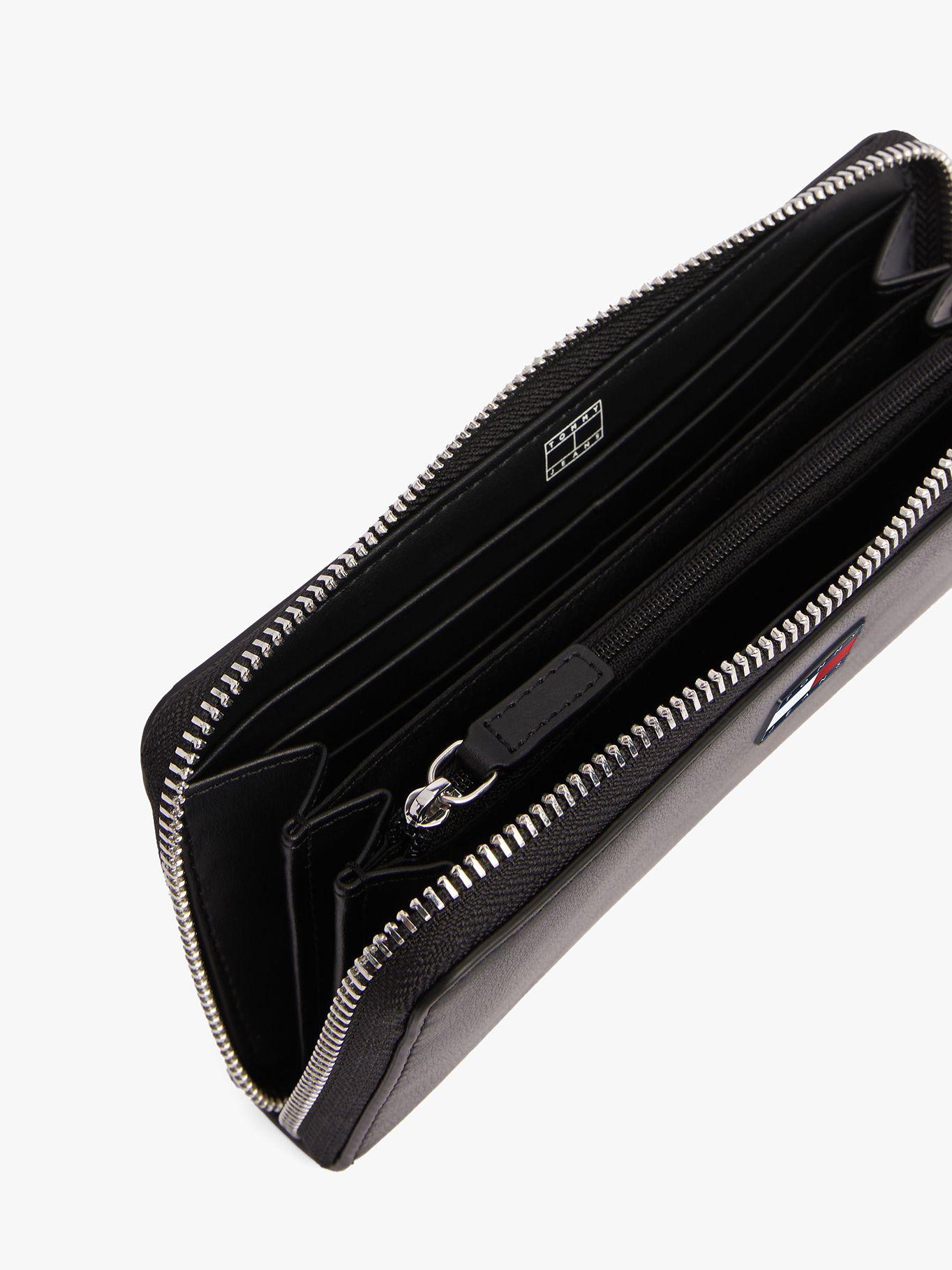 Billetera Essential Con Cremallera Negro Tommy Jeans-2