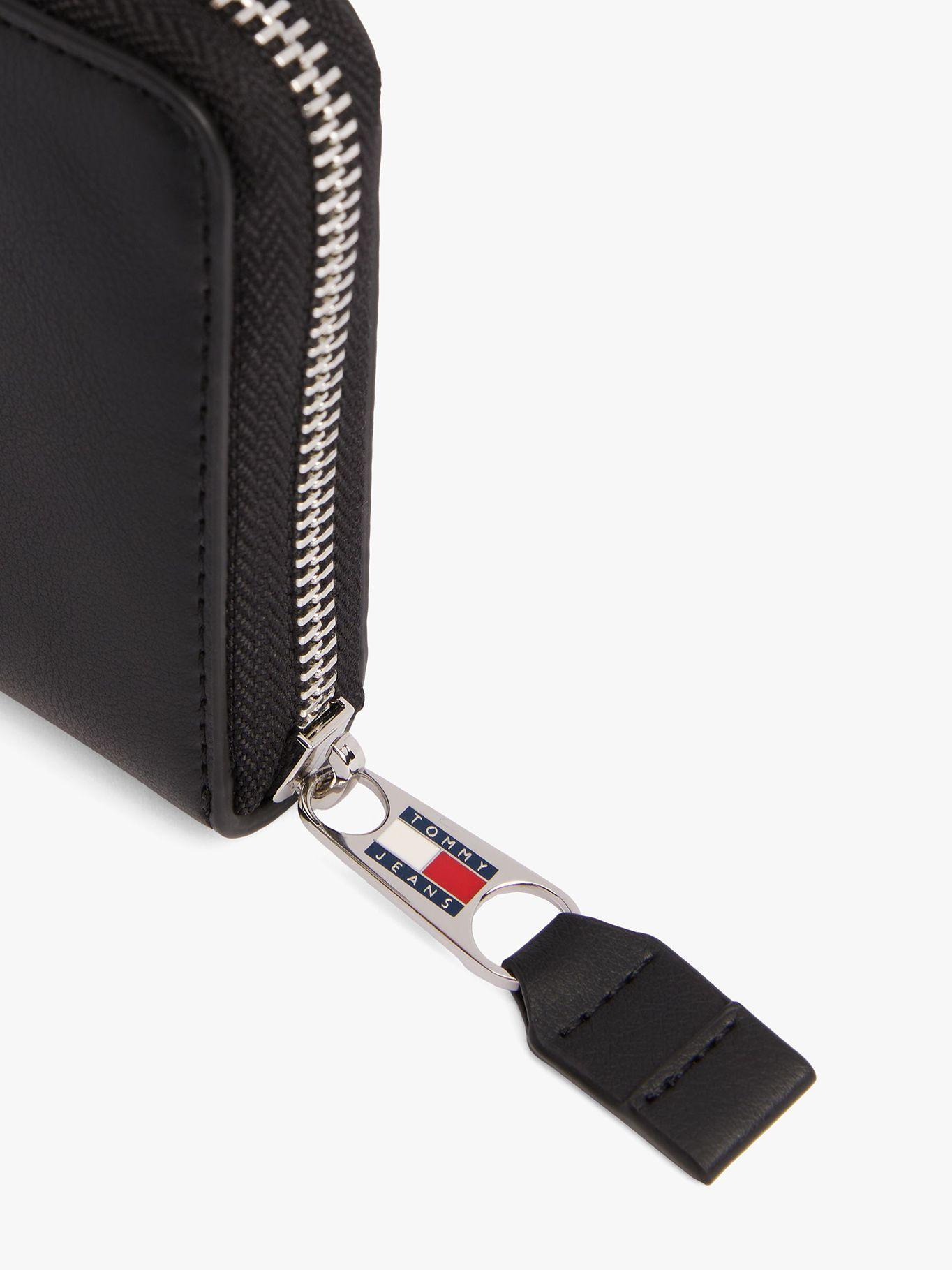 Billetera Essential Con Cremallera Negro Tommy Jeans-3