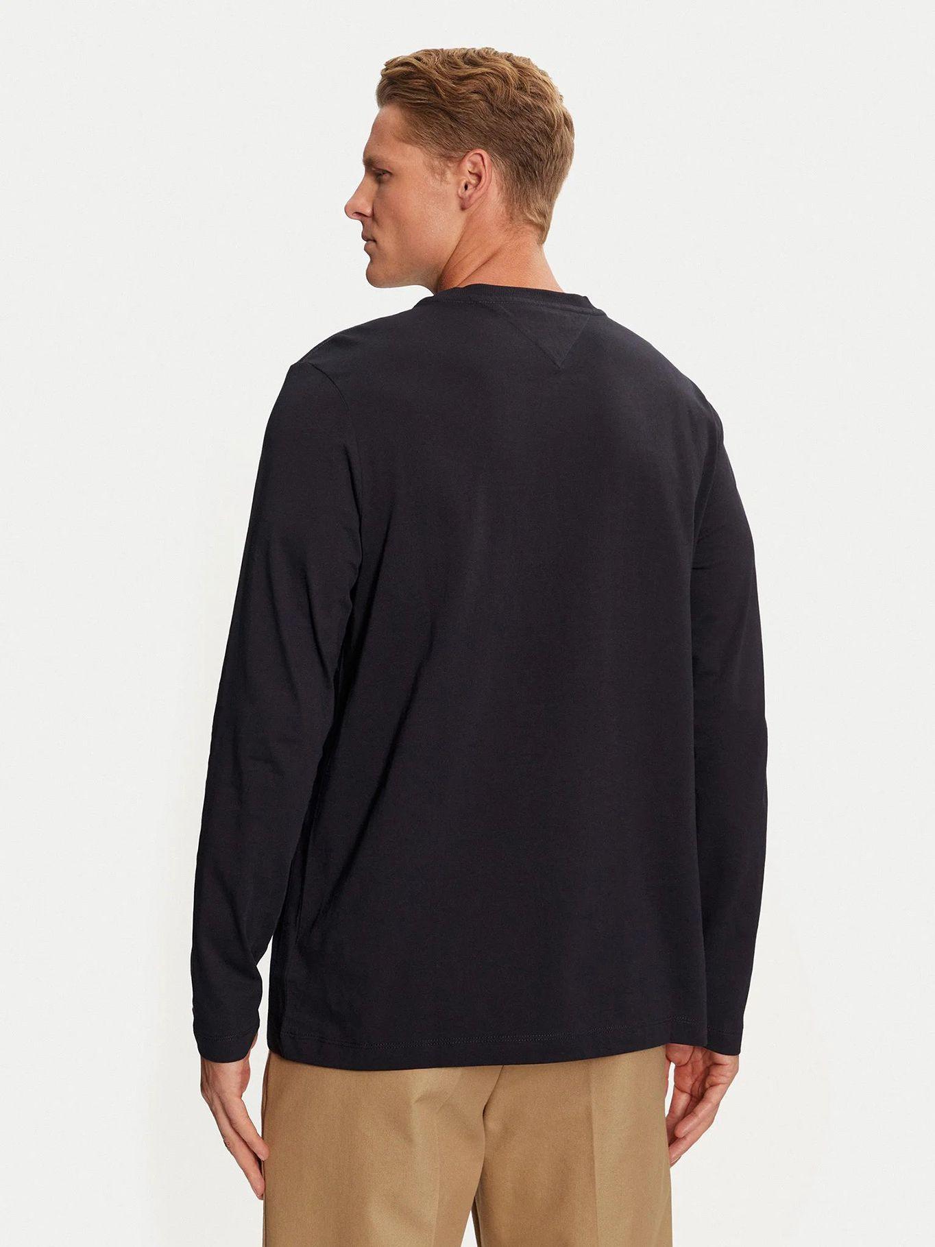 Polera Solid Con Logo Azul Tommy Hilfiger-2