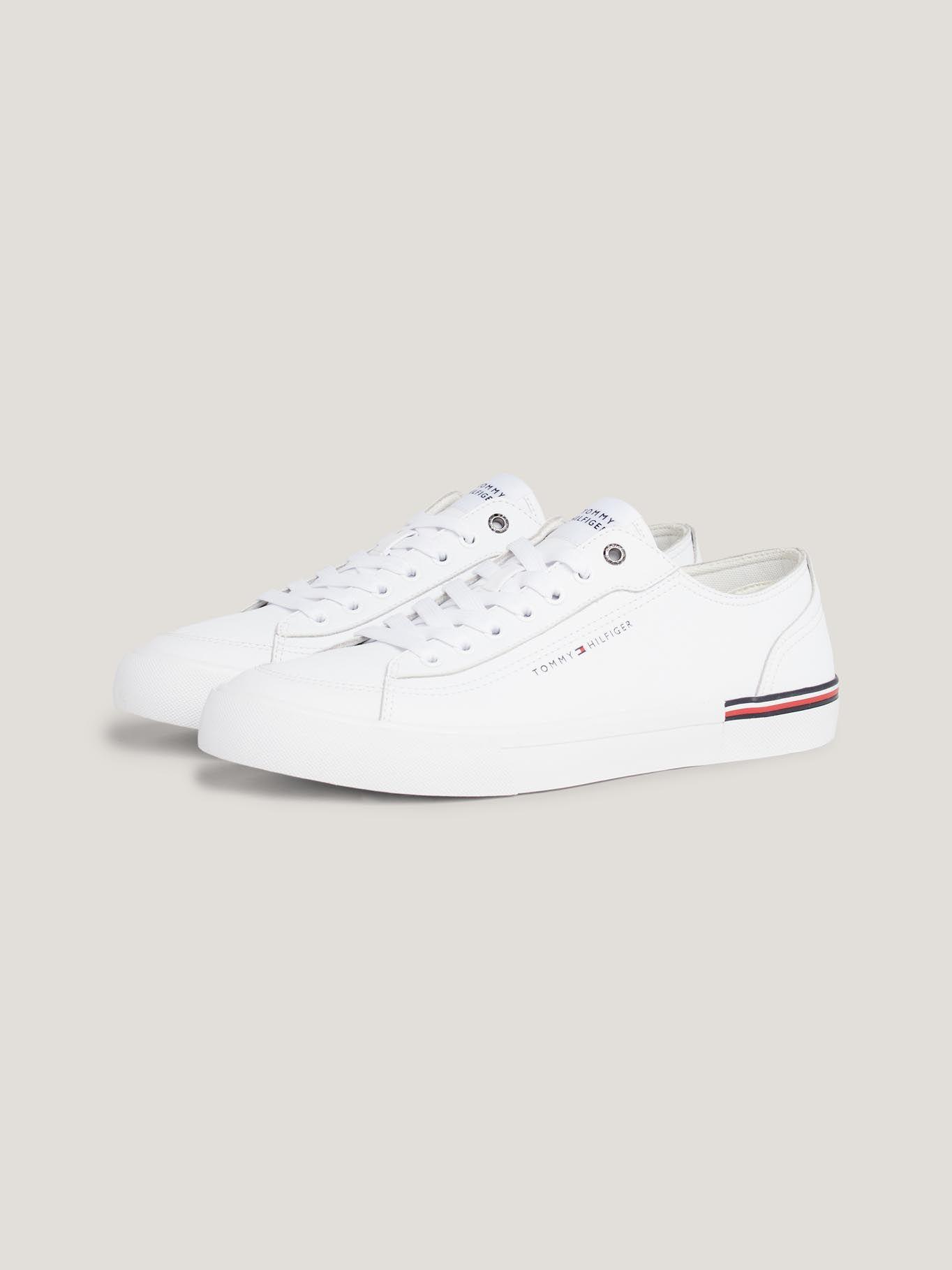 Zapatillas Corporate Vulcanizadas Blanco Tommy Hilfiger-0