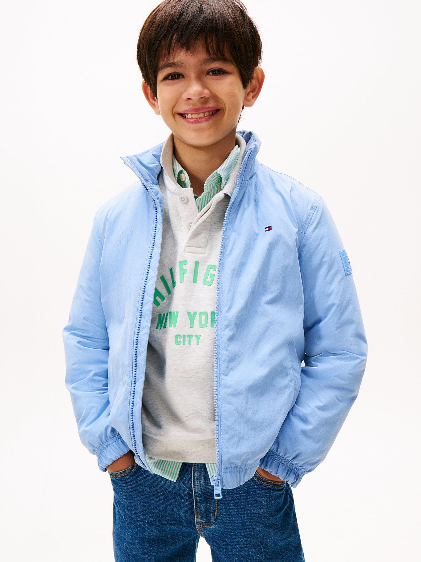 Chaqueta Essential Y Logo Celeste Tommy Hilfiger-0