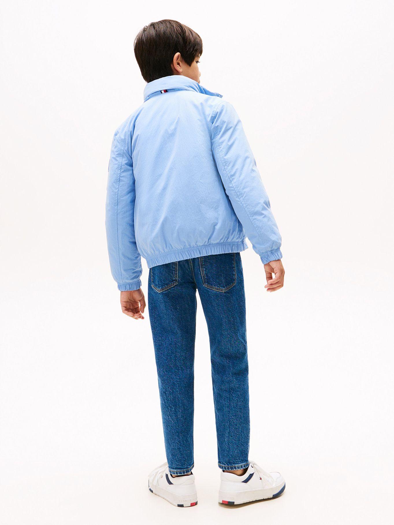 Chaqueta Essential Y Logo Celeste Tommy Hilfiger-2