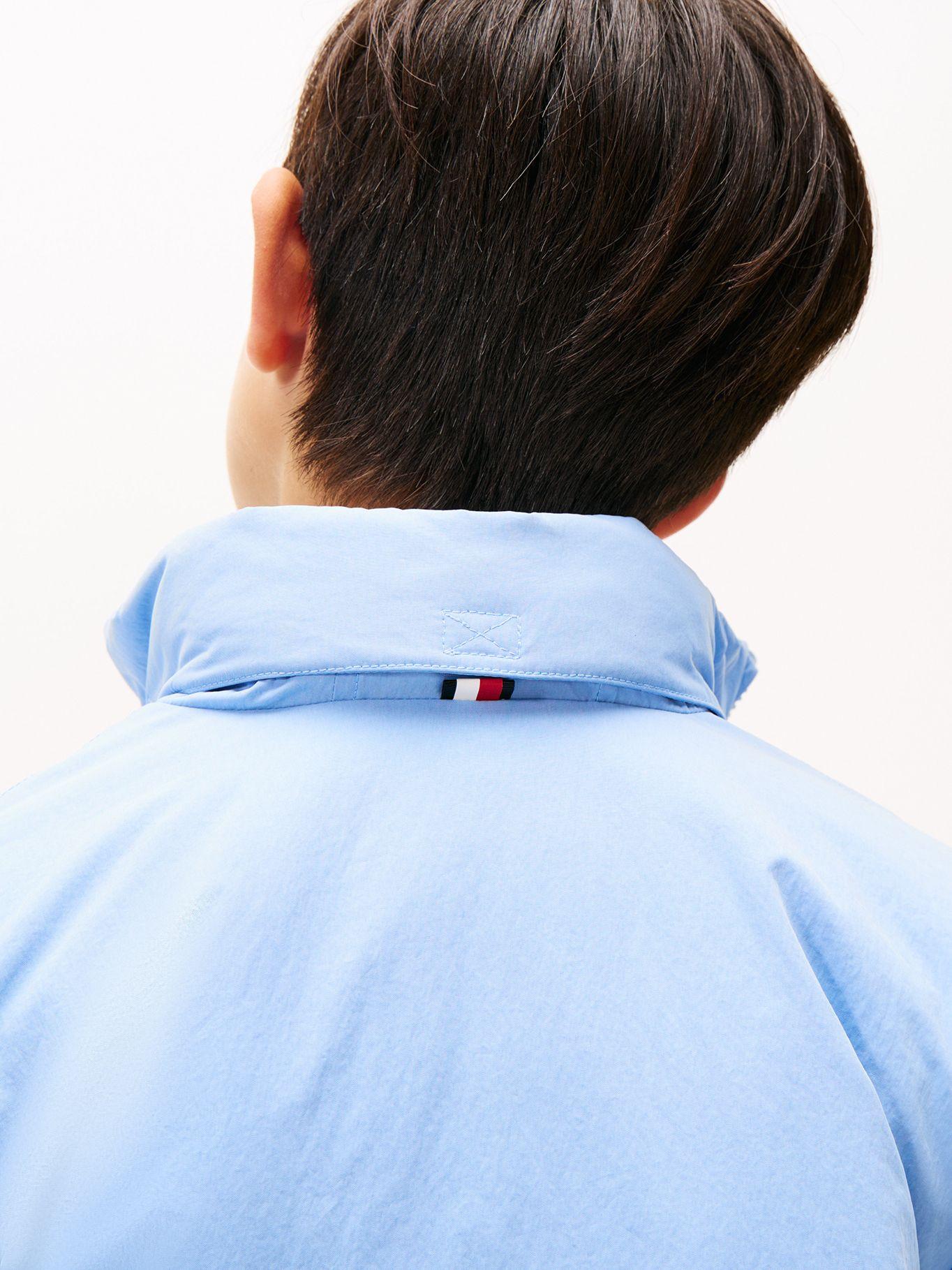 Chaqueta Essential Y Logo Celeste Tommy Hilfiger-4