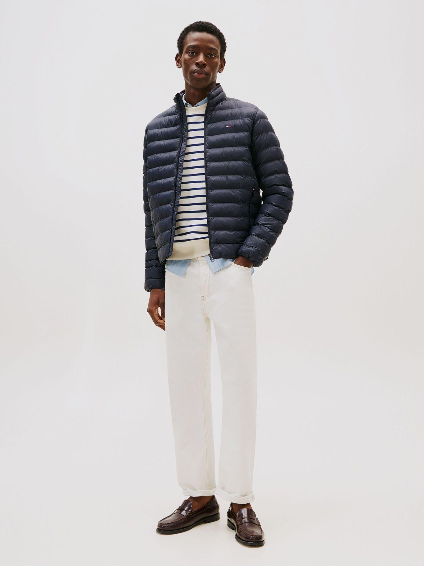 Parka Packable Solid Con Logo Azul Tommy Hilfiger-1