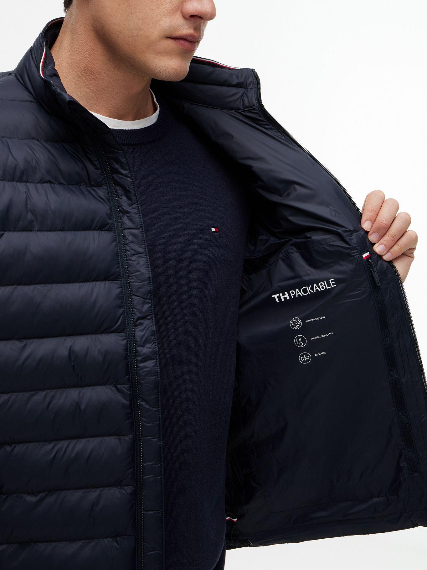 Parka Packable Solid Con Logo-4