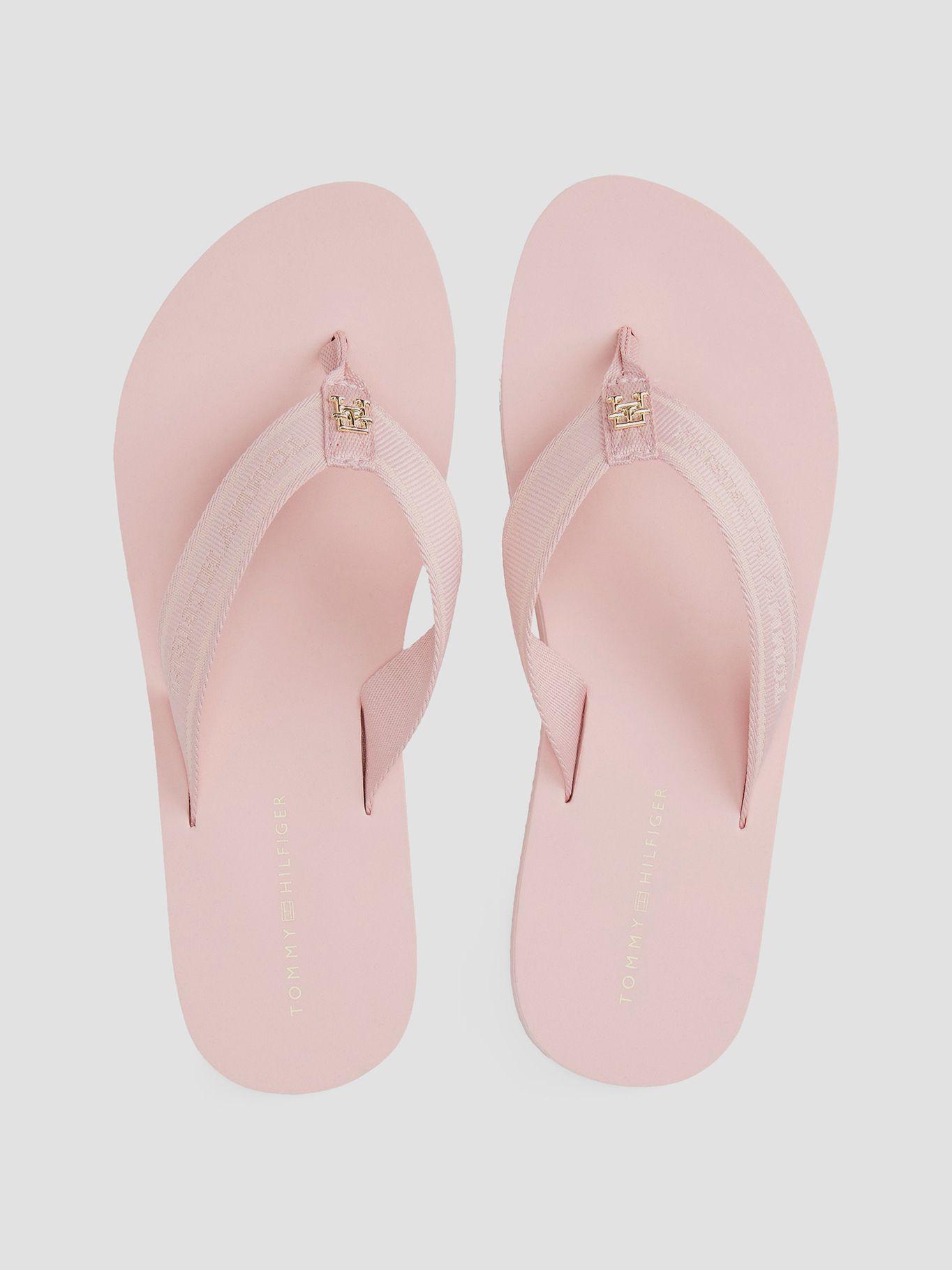 Sandalias Con Tonal En Tiras Rosado Tommy Hilfiger-2