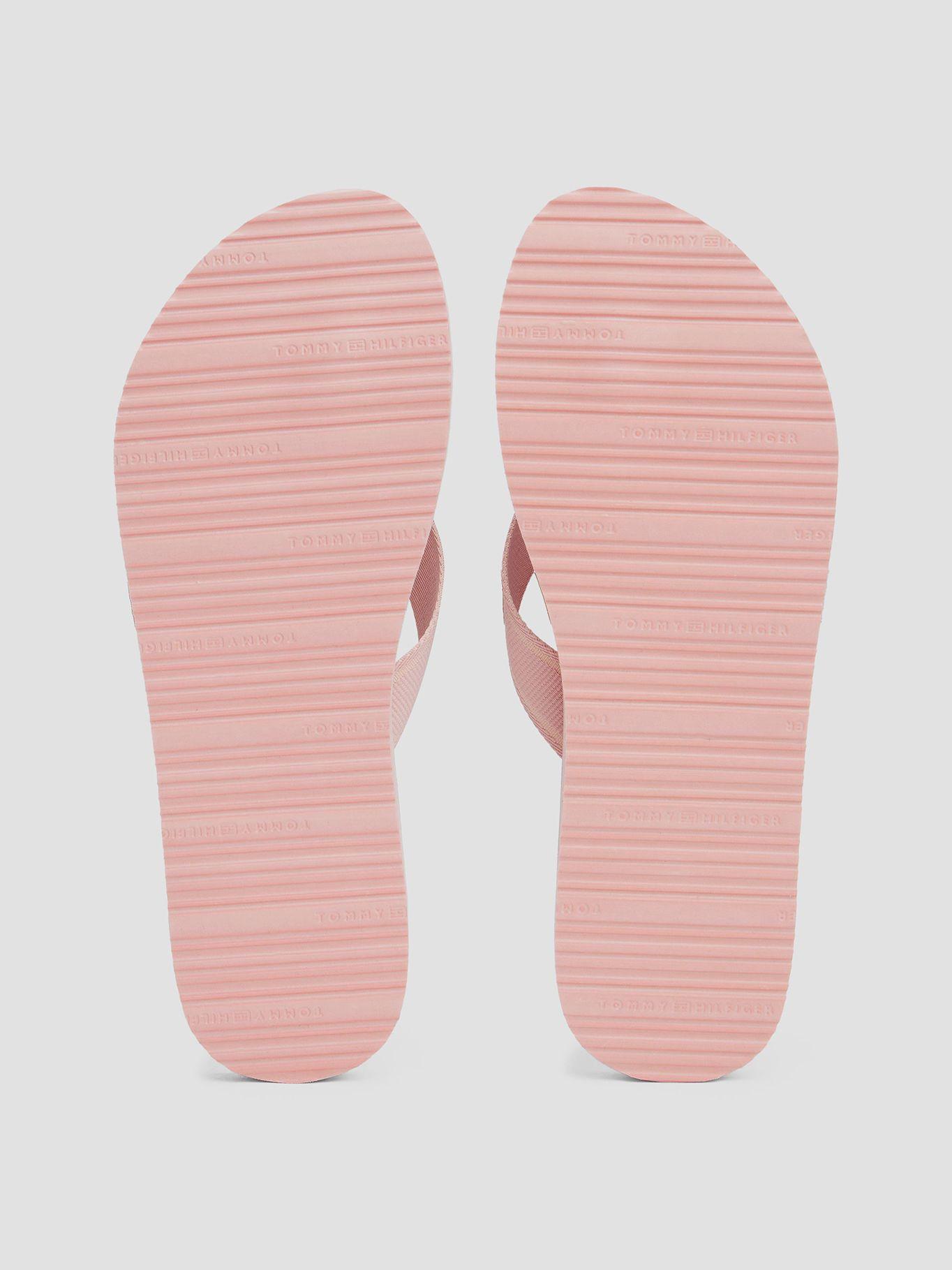 Sandalias Con Tonal En Tiras Rosado Tommy Hilfiger-3