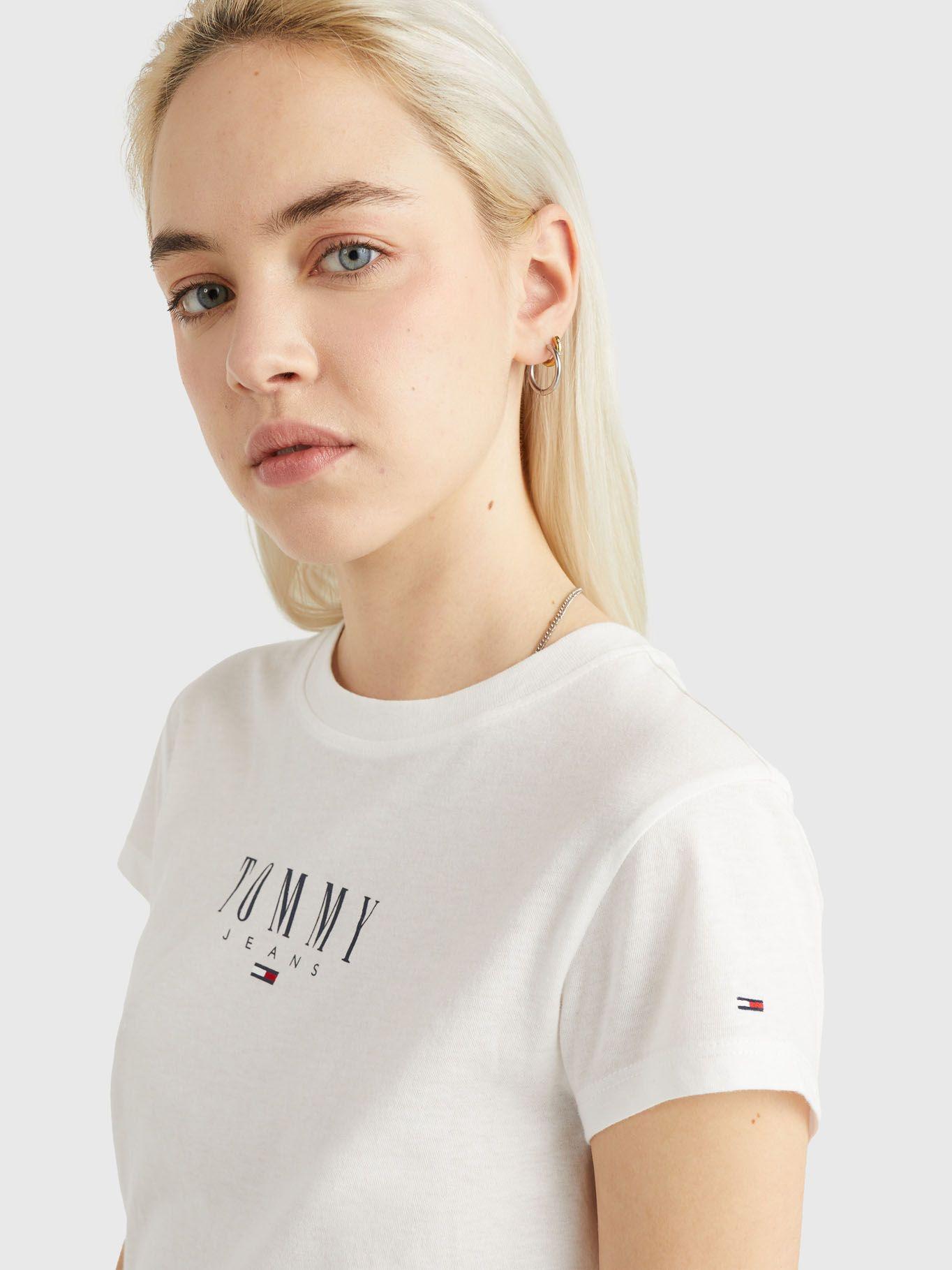 Polera Essential - Logo Blanco Tommy Jeans-3