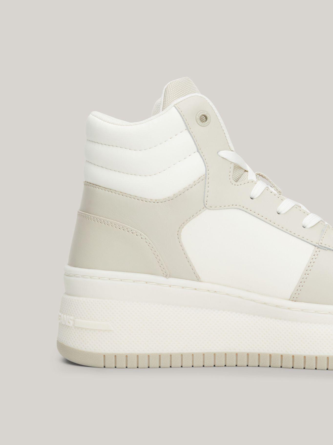 Zapatillas  Retro Basket Con Logo Beige Tommy Hilfiger-2