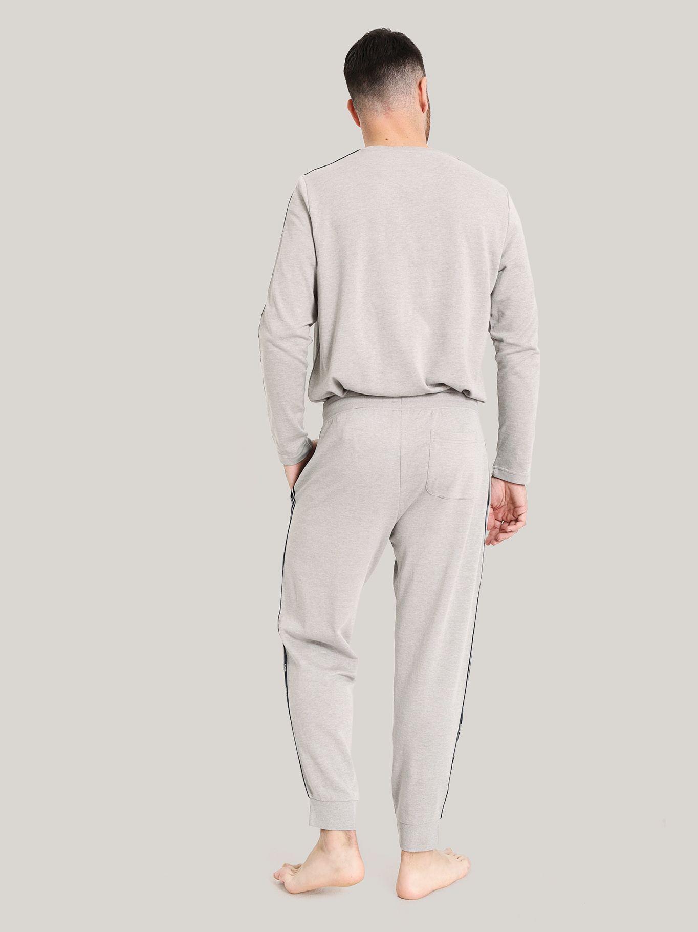 Jogger Pijama Con Logo Gris Tommy Hilfiger-2