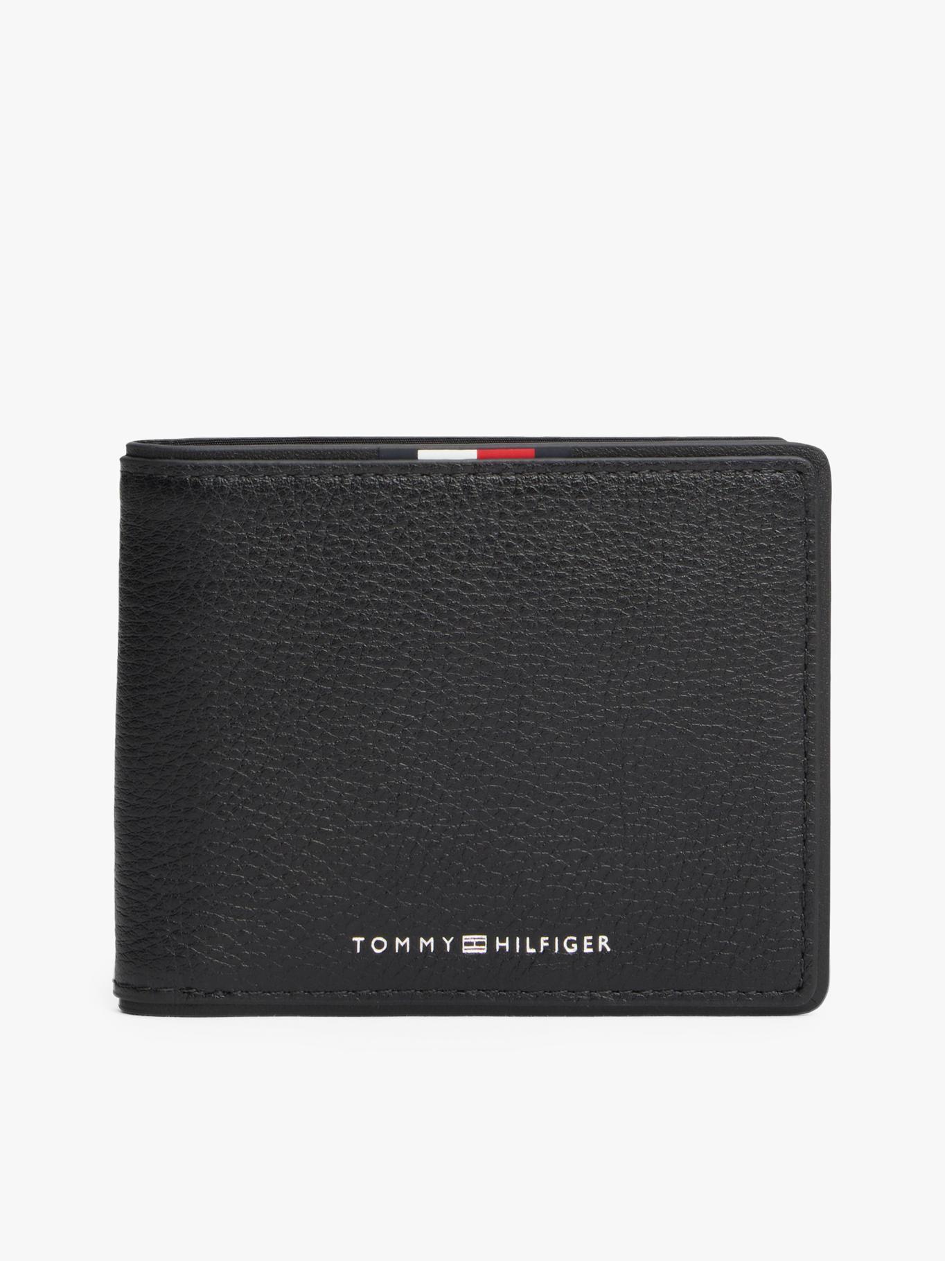 Billetera Corporate De Cuero Negro Tommy Hilfiger-0
