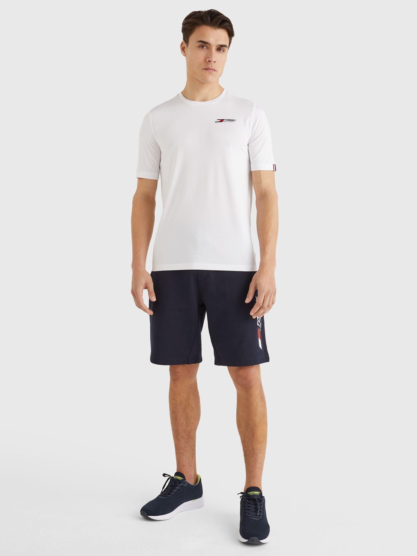 Polera Sport Slim Fit Blanco Tommy Hilfiger MY2-0