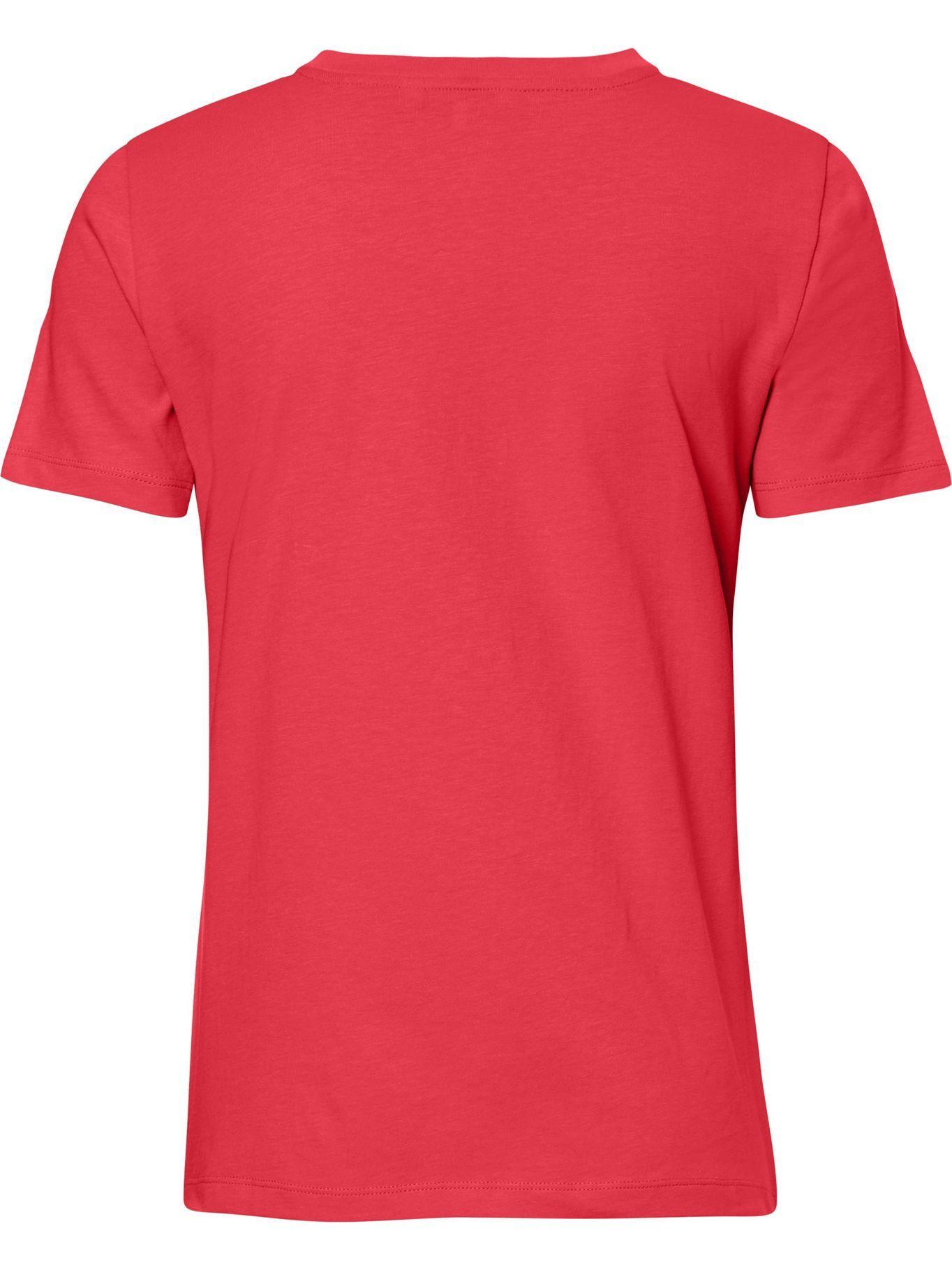 Polera Curve Essential Rosado Tommy Hilfiger JN2-1