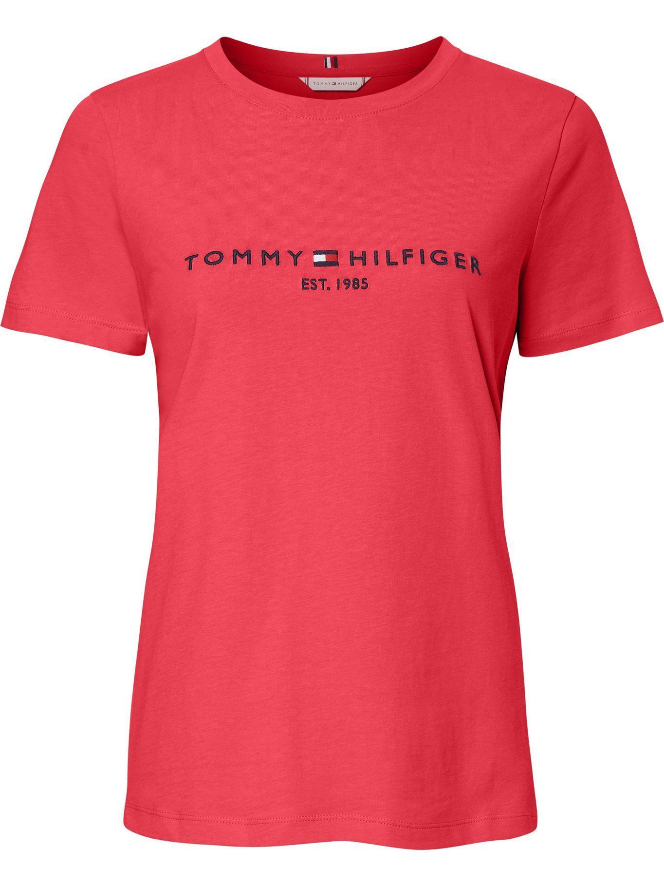 Polera Curve Essential Rosado Tommy Hilfiger JN2-0