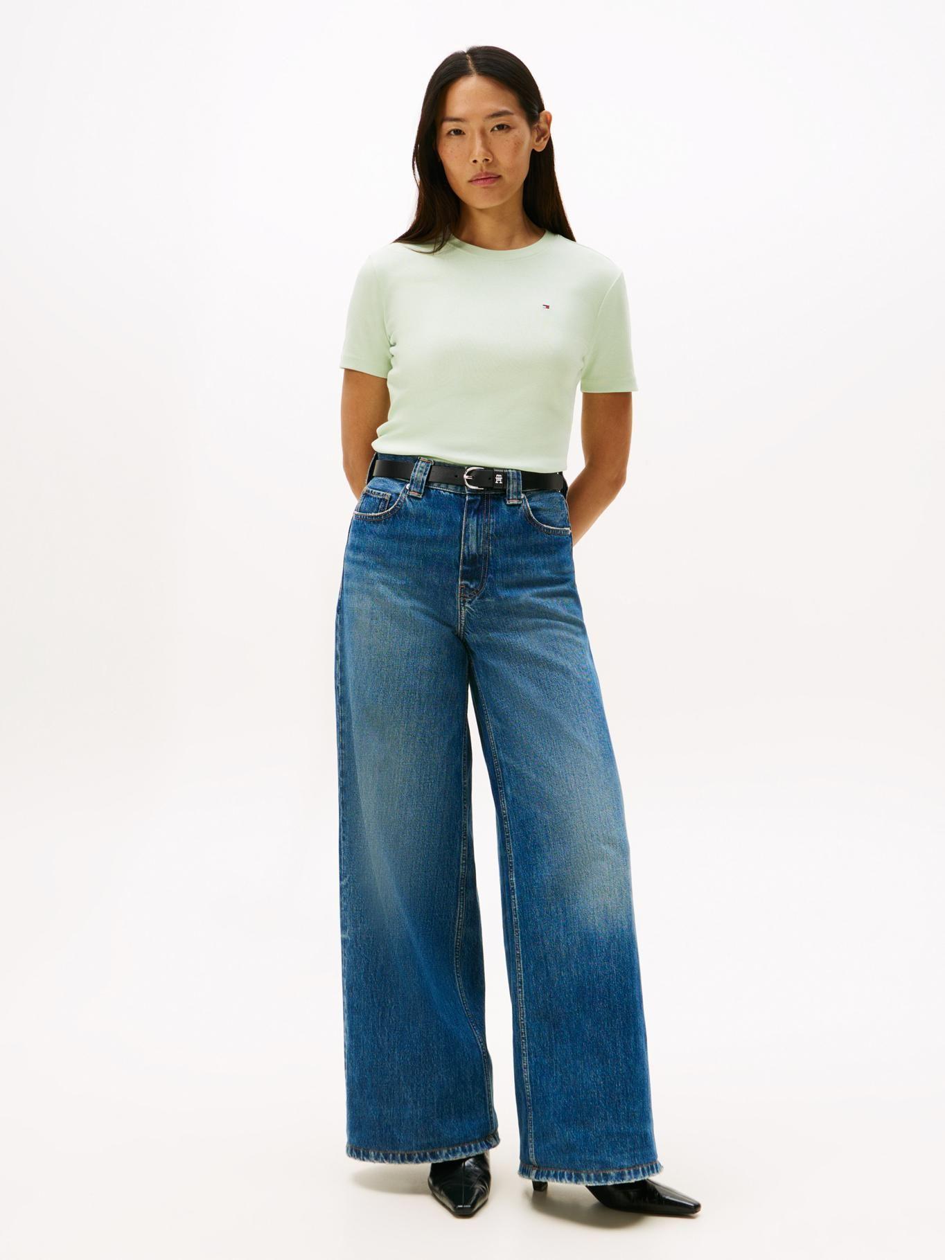 Polera Cody Slim Fit Verde Tommy Hilfiger-1