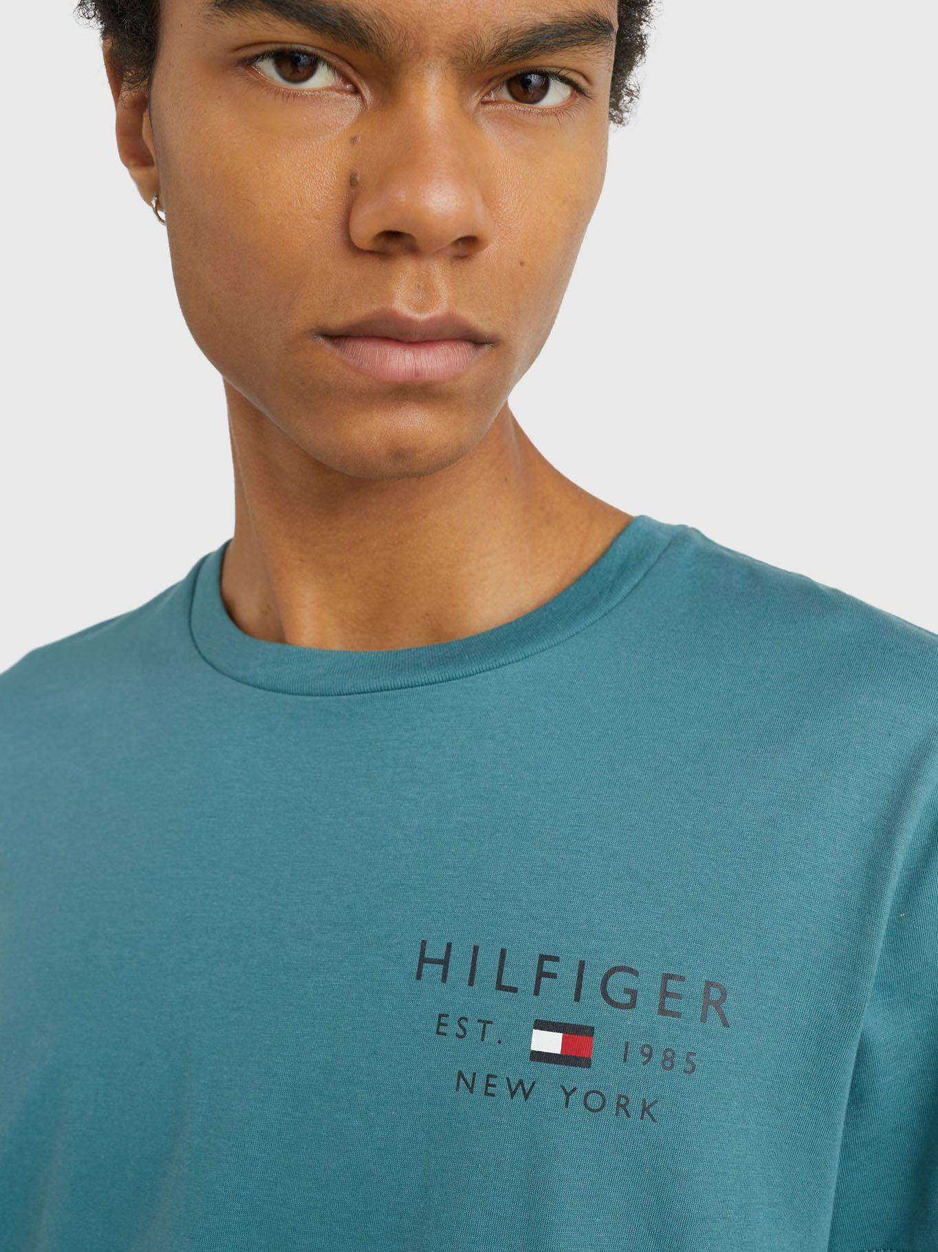 Polera Brand Small Logo Verde Tommy Hilfiger-3