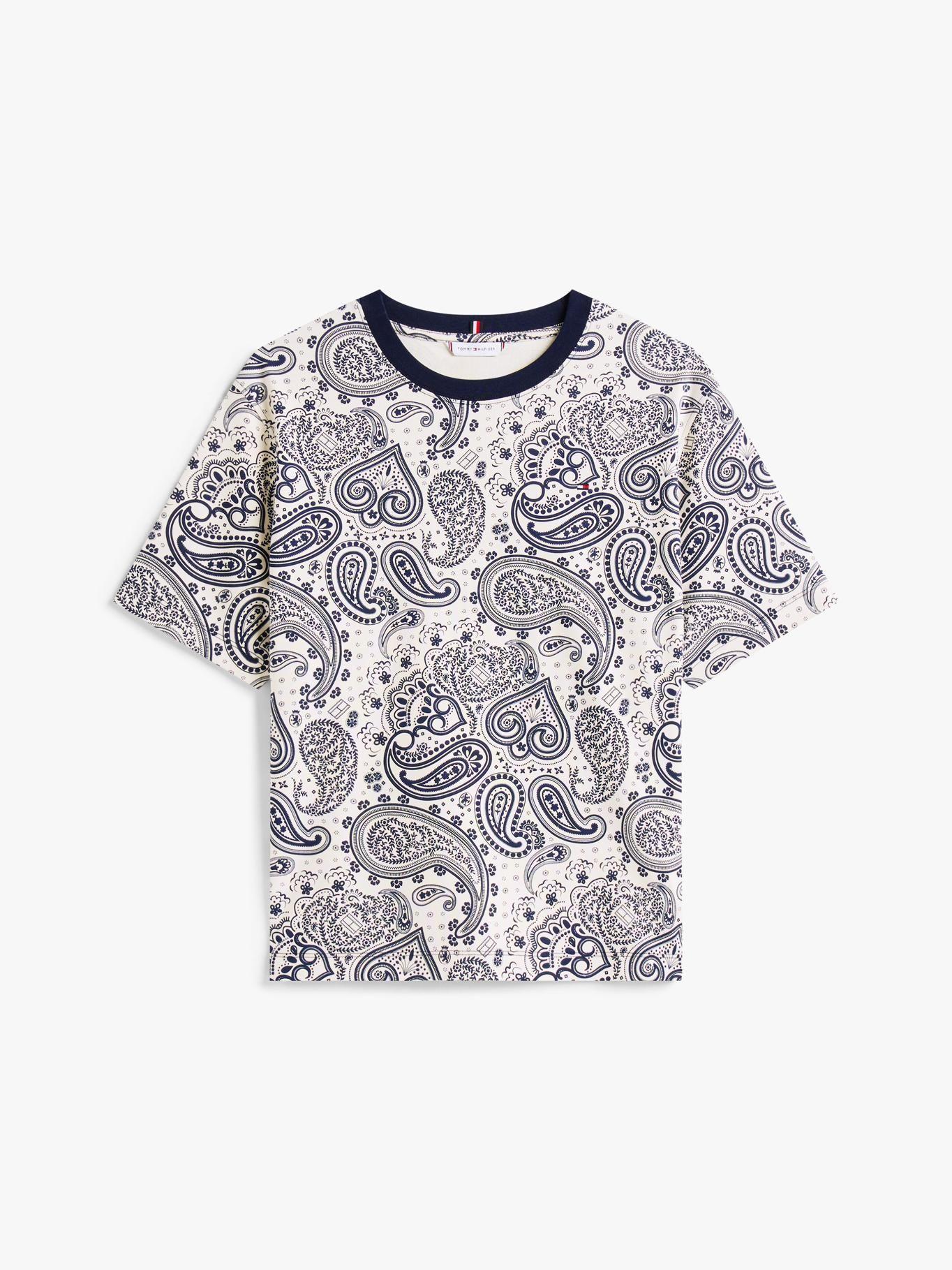 Polera Relaxed Modern Flag Multicolor Tommy Hilfiger-4