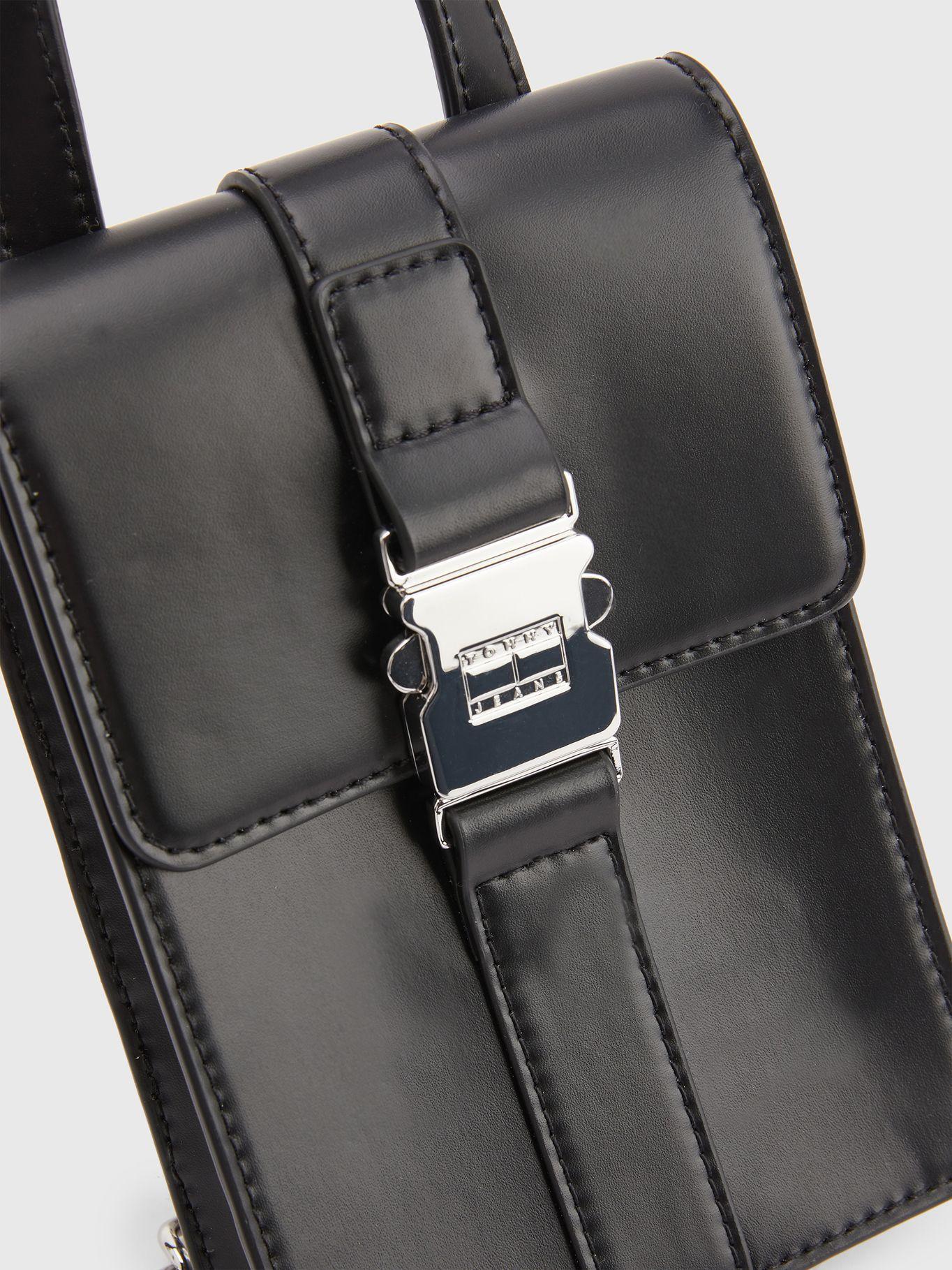 Funda Para Celular Con Bandolera Negro Tommy Hilfiger-2