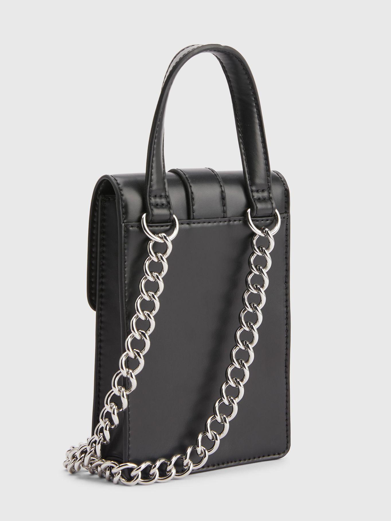 Funda Para Celular Con Bandolera Negro Tommy Hilfiger-1