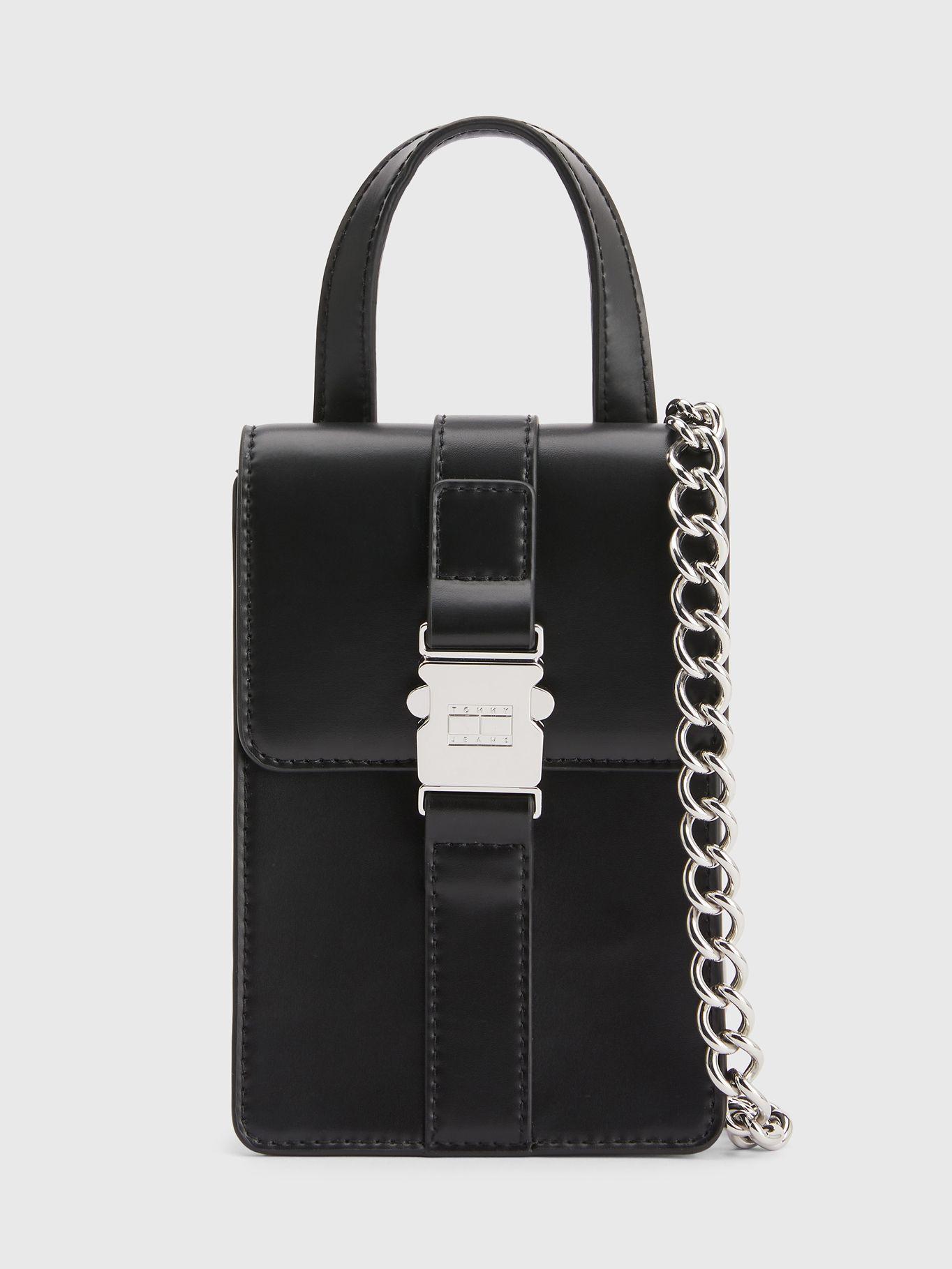 Funda Para Celular Con Bandolera Negro Tommy Hilfiger-0