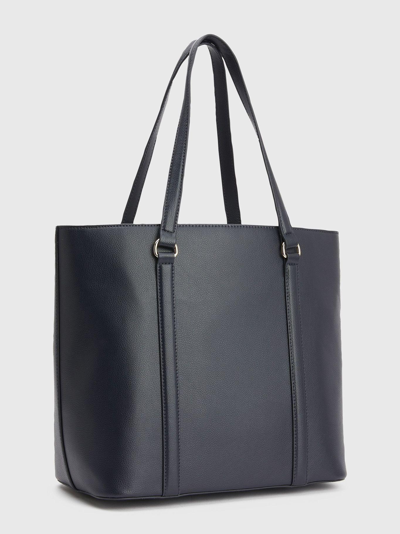 Tote Monogram Logo Azul Tommy Hilfiger-1