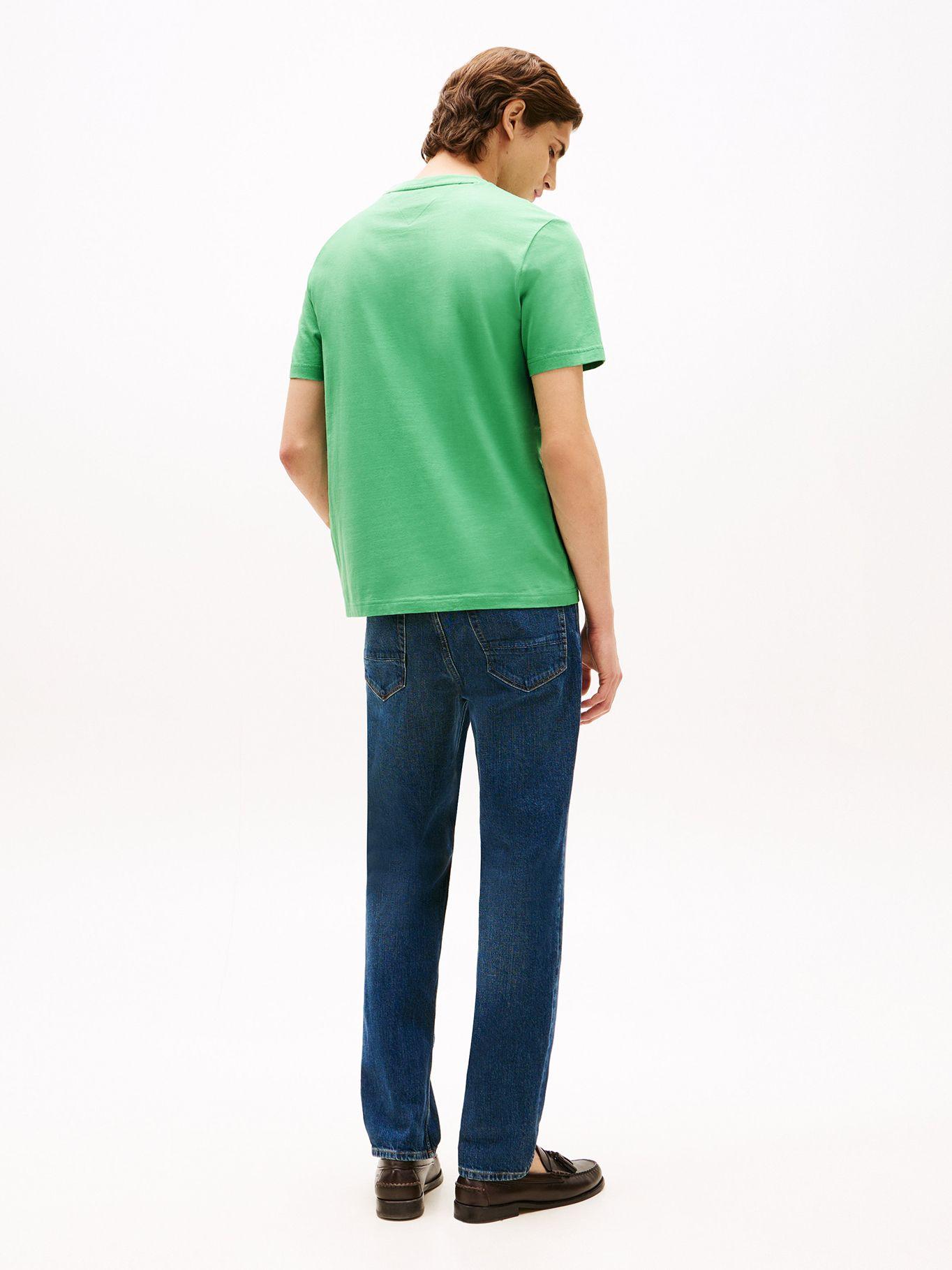 Polera Con Logo Estampado Verde L3J Tommy Hilfiger-2