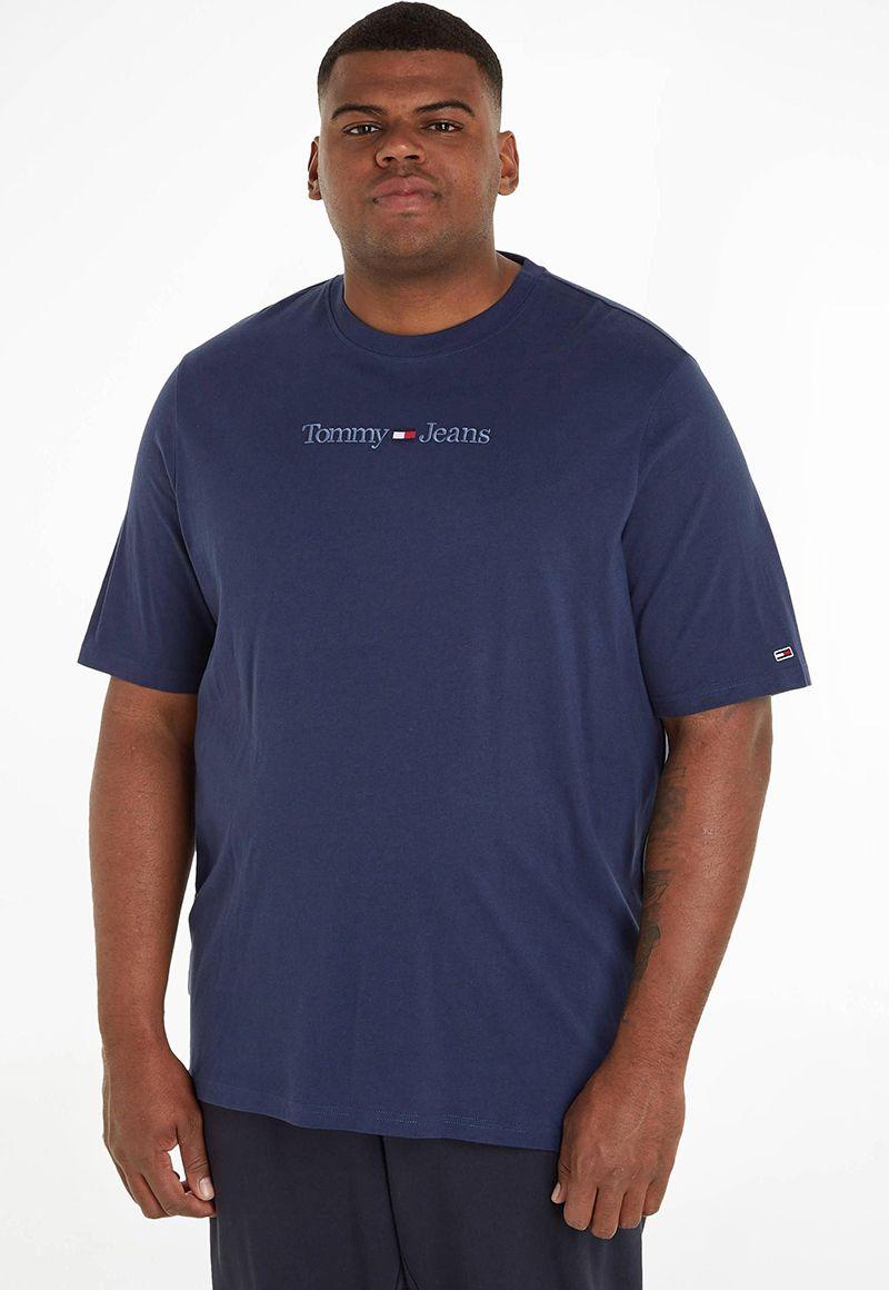 Polera Plus Regular Fit Azul Tommy Jeans-0