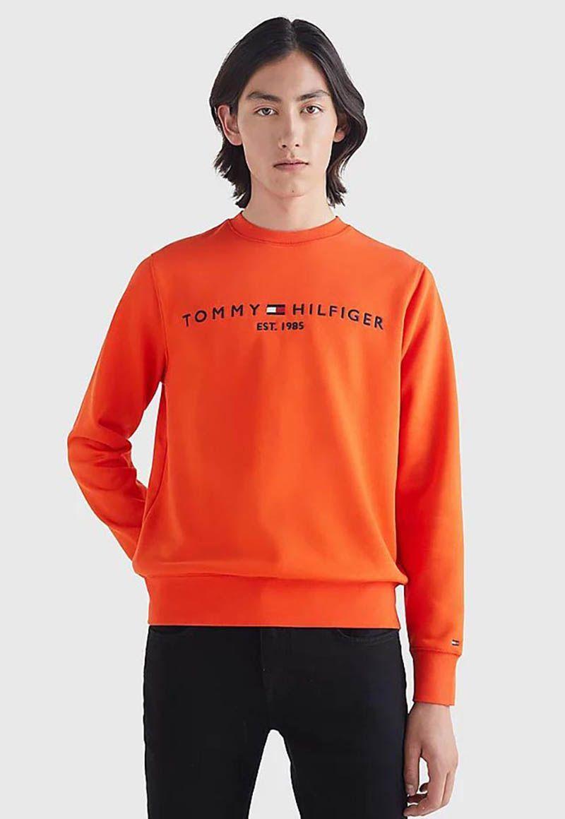Polerón Established 1985 Naranjo Tommy Hilfiger-0