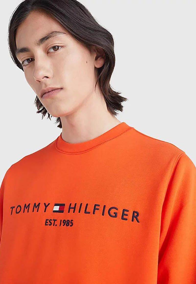 Polerón Established 1985 Naranjo Tommy Hilfiger-3