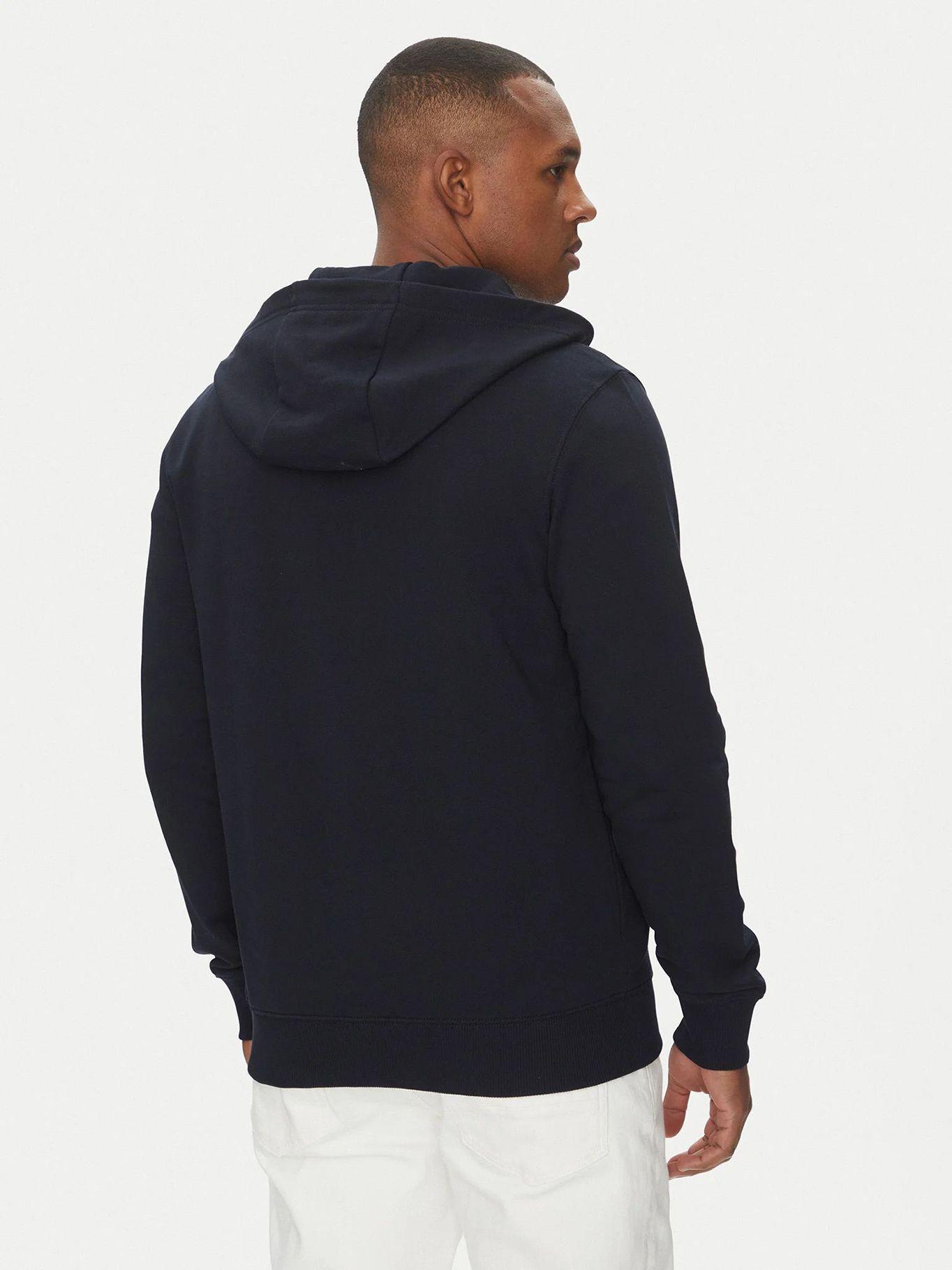 Polerón Hoodie Con Cierre DW5 Azul Tommy Hilfiger-2