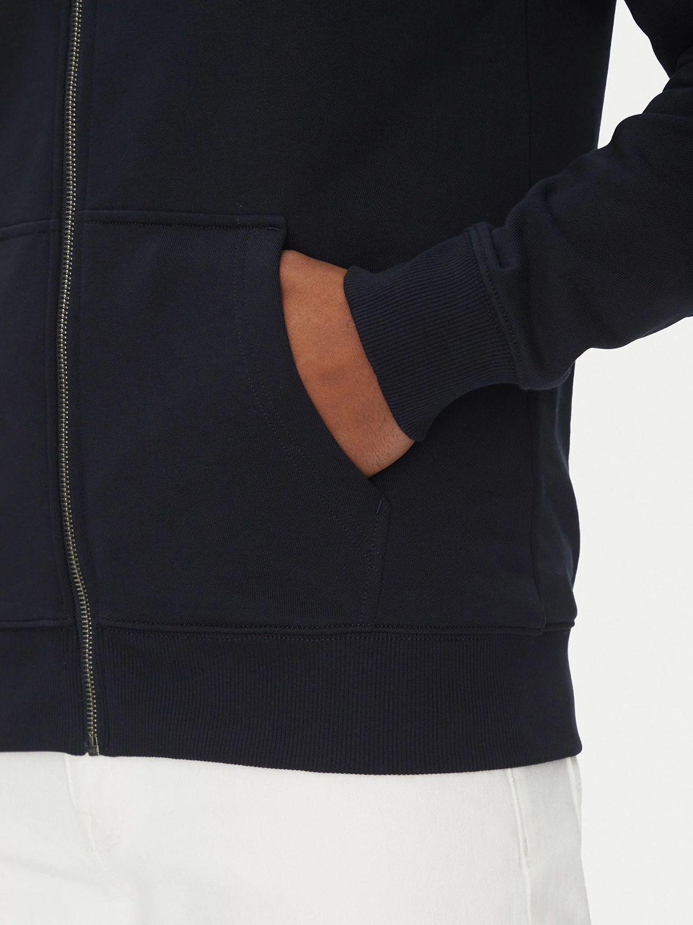 Polerón Hoodie Con Cierre DW5 Azul Tommy Hilfiger-4