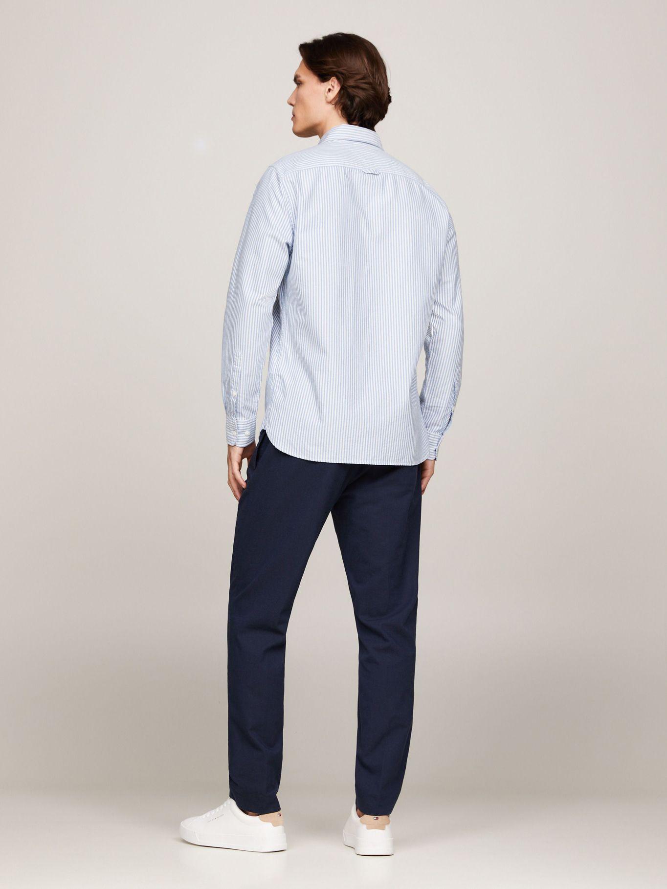 Camisa Heritage Regular- Fit Celeste Tommy Hilfiger-2