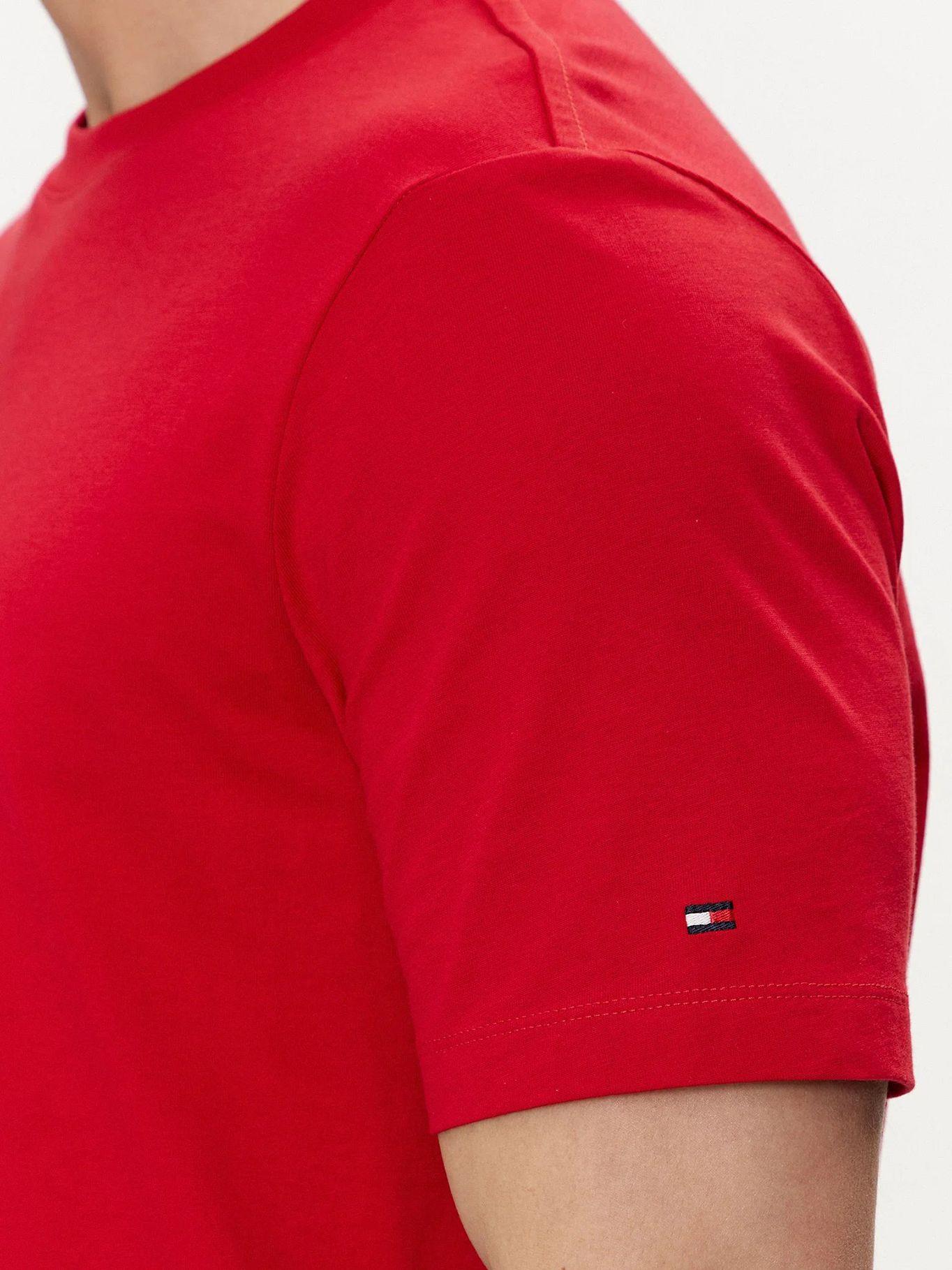 Polera Logo Archive Regular Fit Rojo Tommy Hilfiger-3