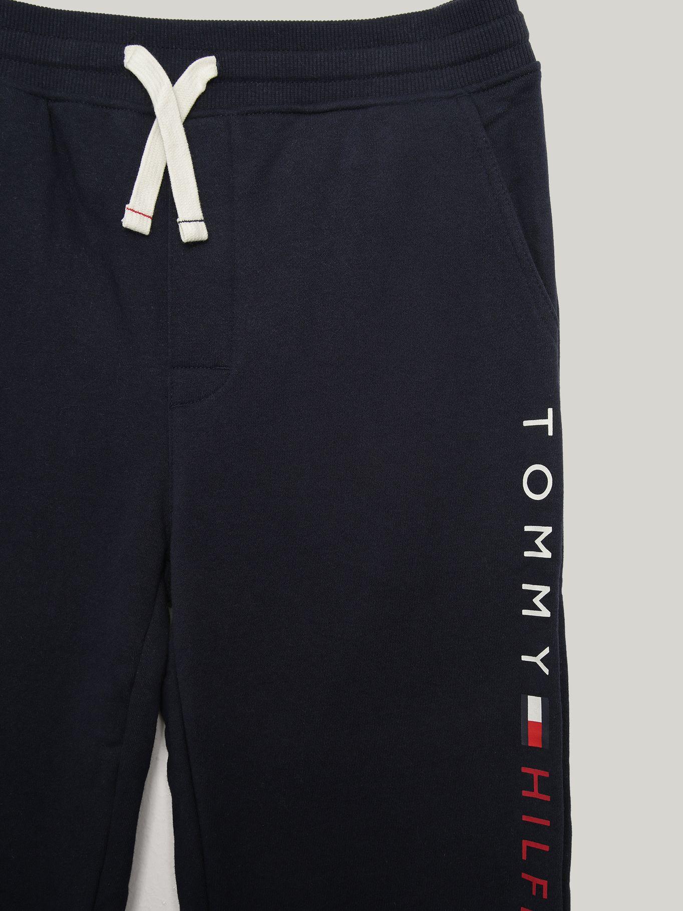 Jogger De Niño Solid Con Estampado Azul Tommy Hilfiger-2