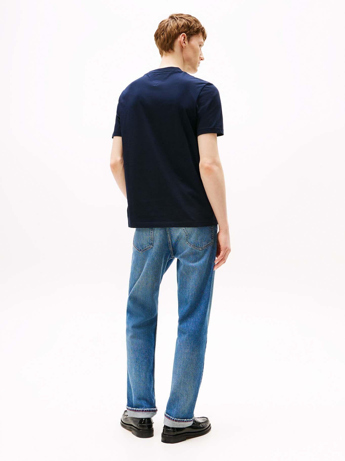 Polera Con Logo Flag Gráfico Azul Tommy Hilfiger-2