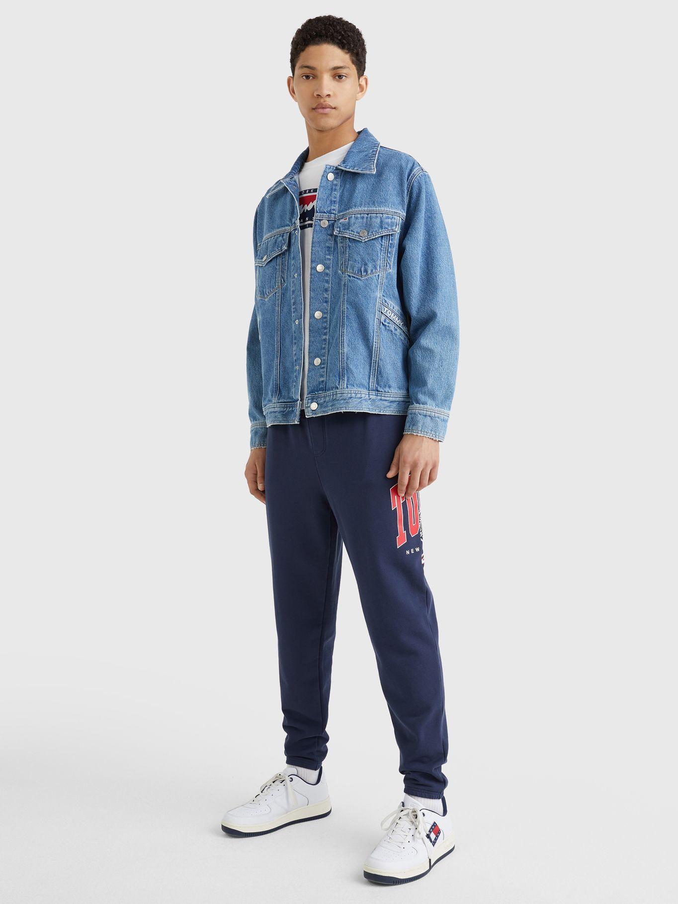 Joggers con Bolsillo y Logo Azul Tommy Jeans MY2-0