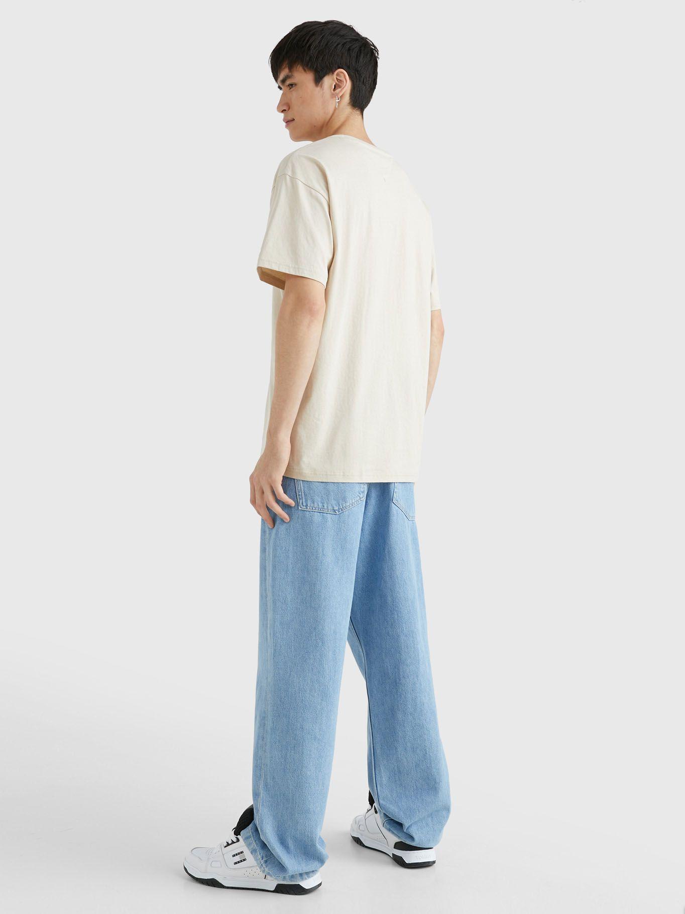 Polera Relaxed Essential Beige Tommy Jeans-2