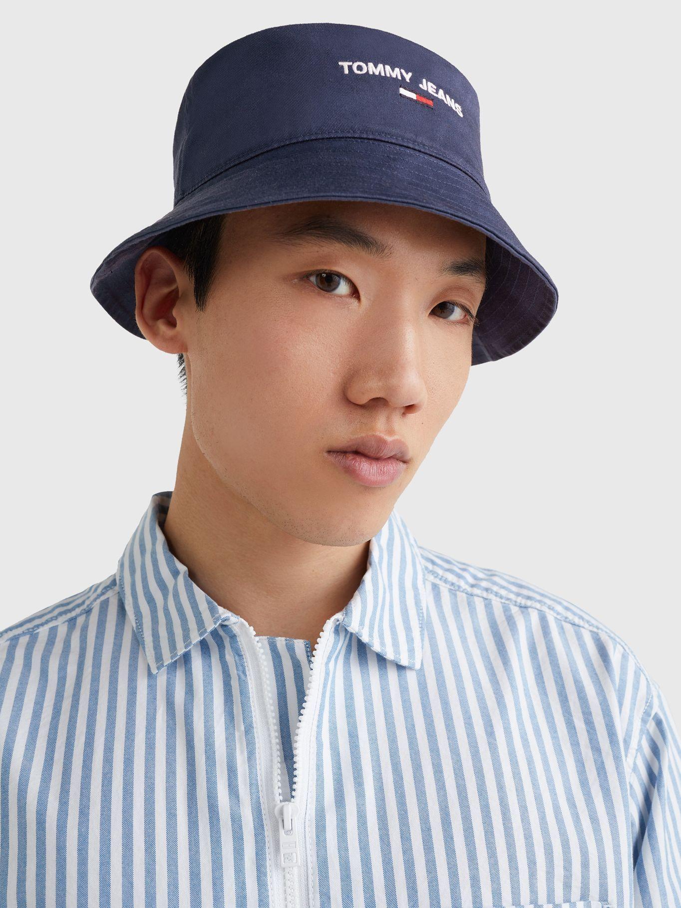 Gorro Bucket Cotton Azul Tommy Jeans MY2-2