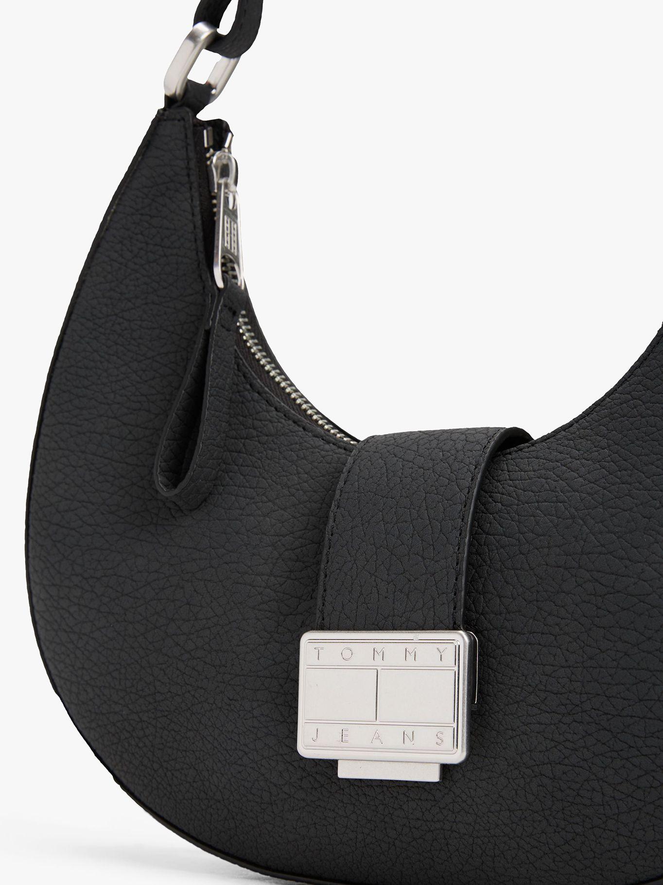 Hobo Con Broche De Logo Negro Tommy Jeans-4