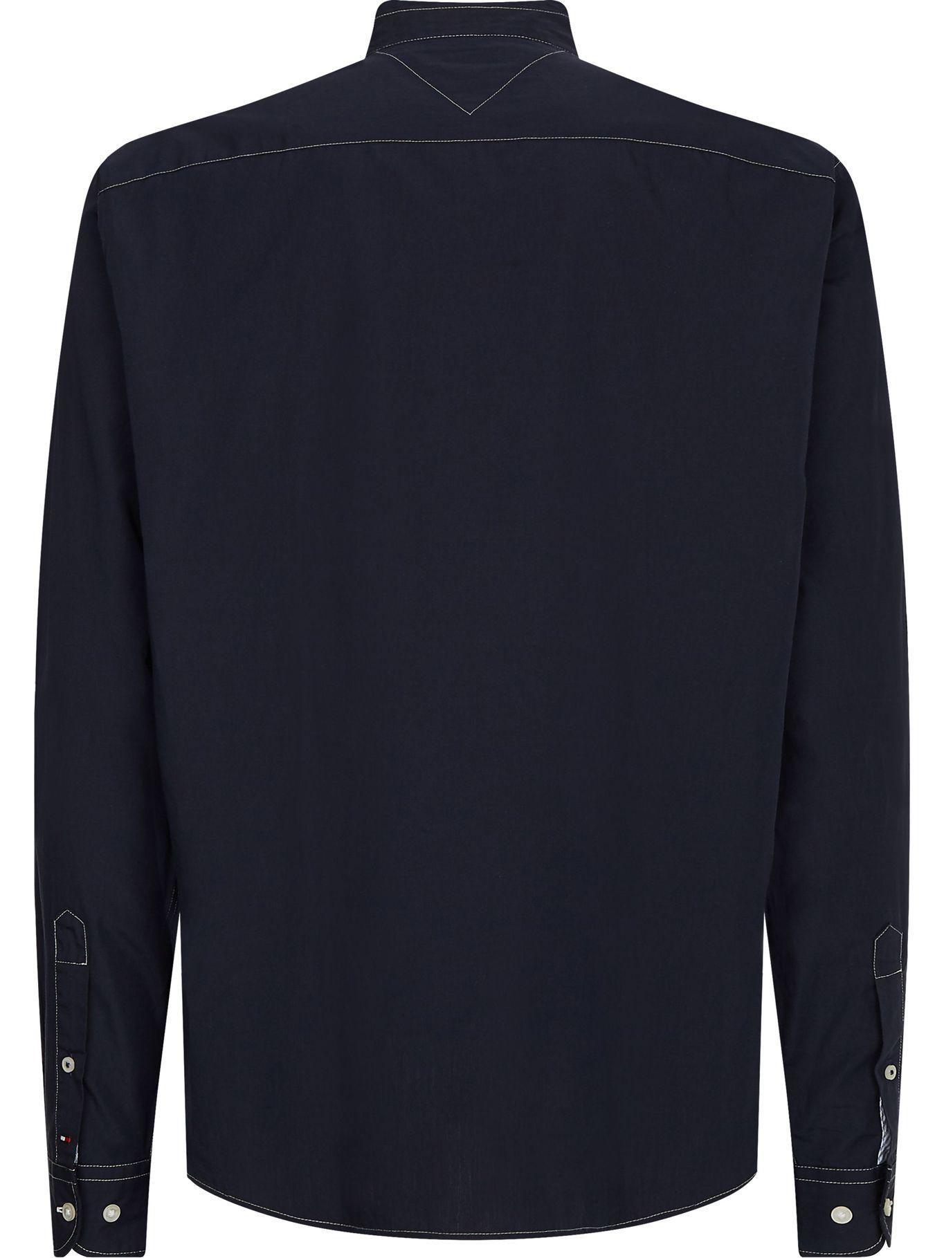 Sobrecamisa Contrast Stitch Logo Azul Tommy Hilfiger-3