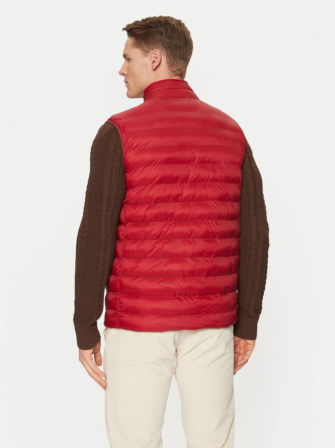 Parka Vest Plegable Repelente Al Agua Rojo Tommy Hilfiger-2