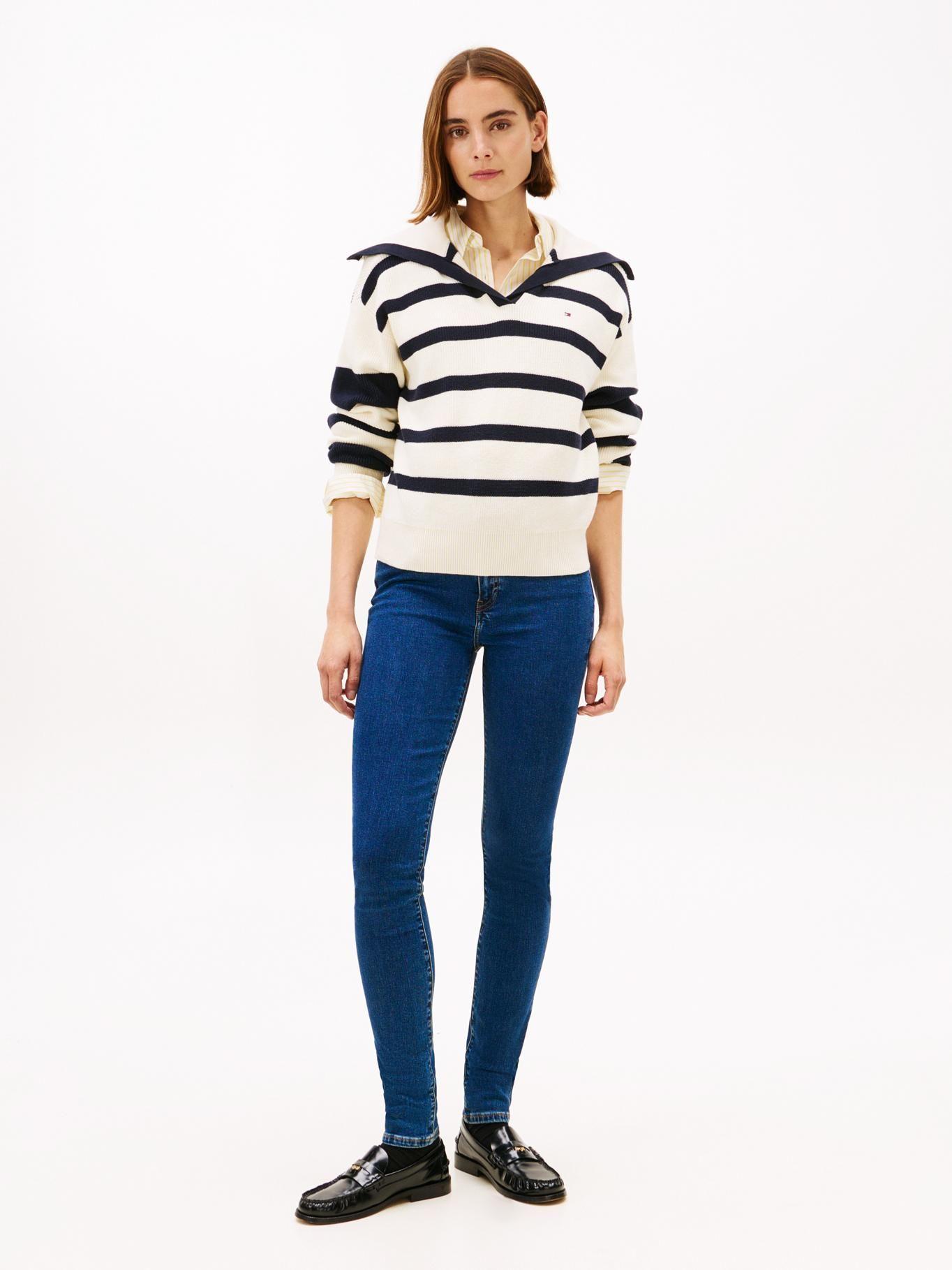 Jeans Como Skinny Fit Tommy Hilfiger Azul-0