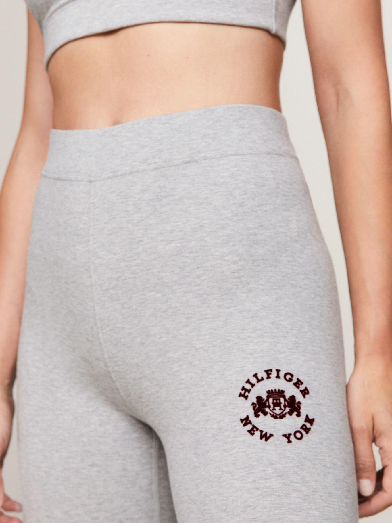 Leggings Sport Largos Cintura Alta Gris Tommy Hilfiger-3