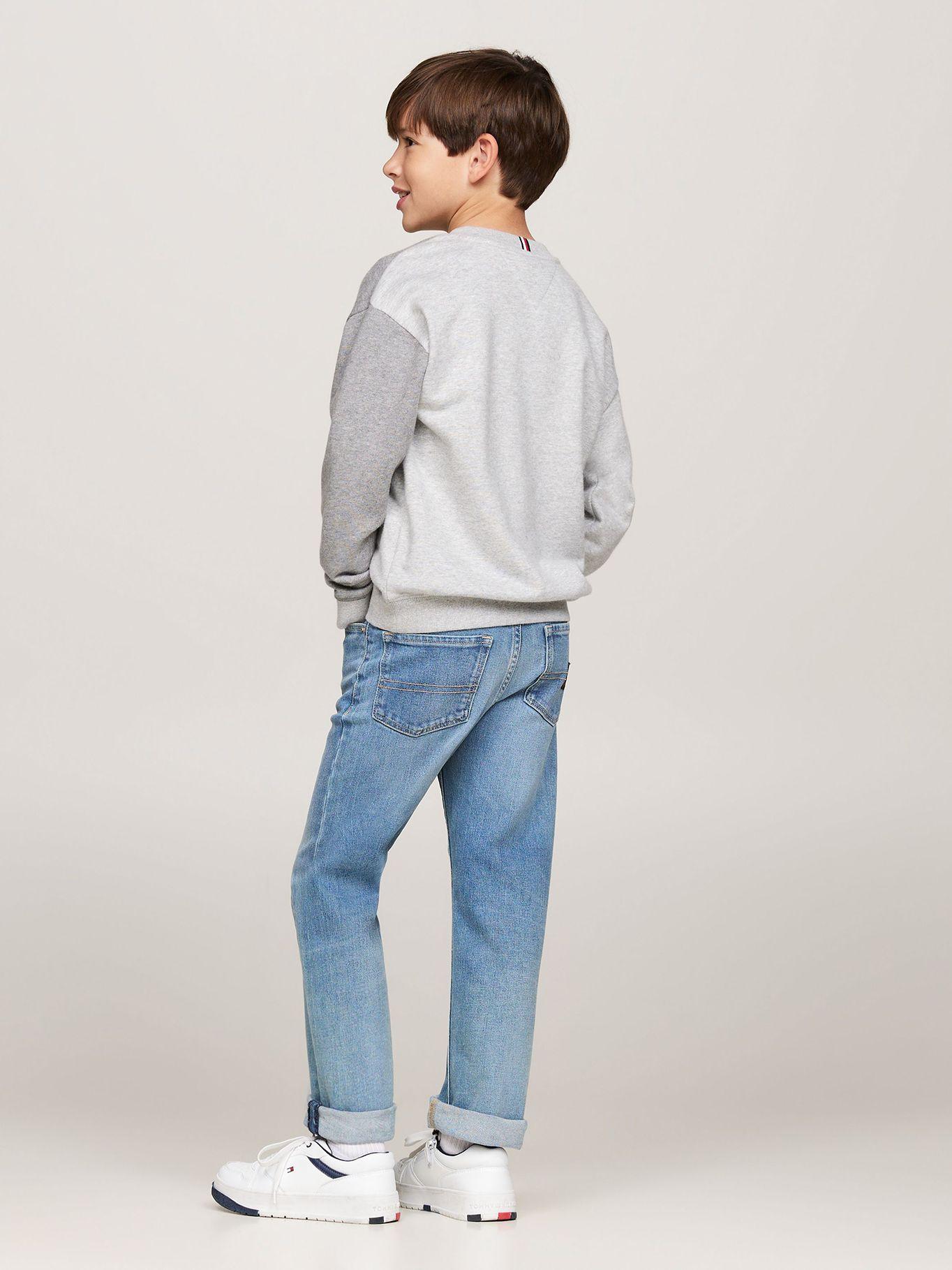 Polerón Con Logo Monotype Printed Gris Tommy Hilfiger-2