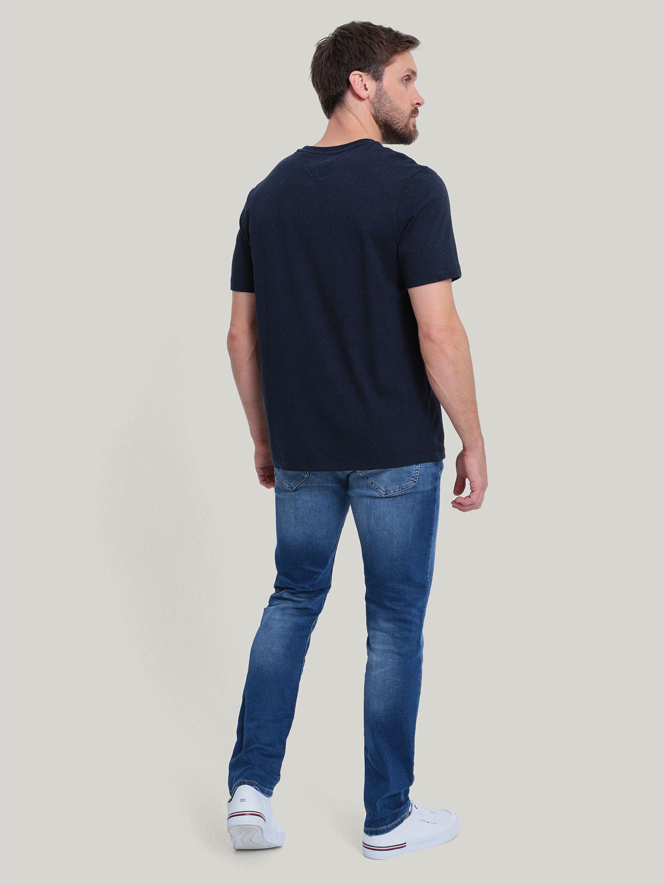 Polera Essential Bolsillo Frontal Azul Tommy Hilfiger-2