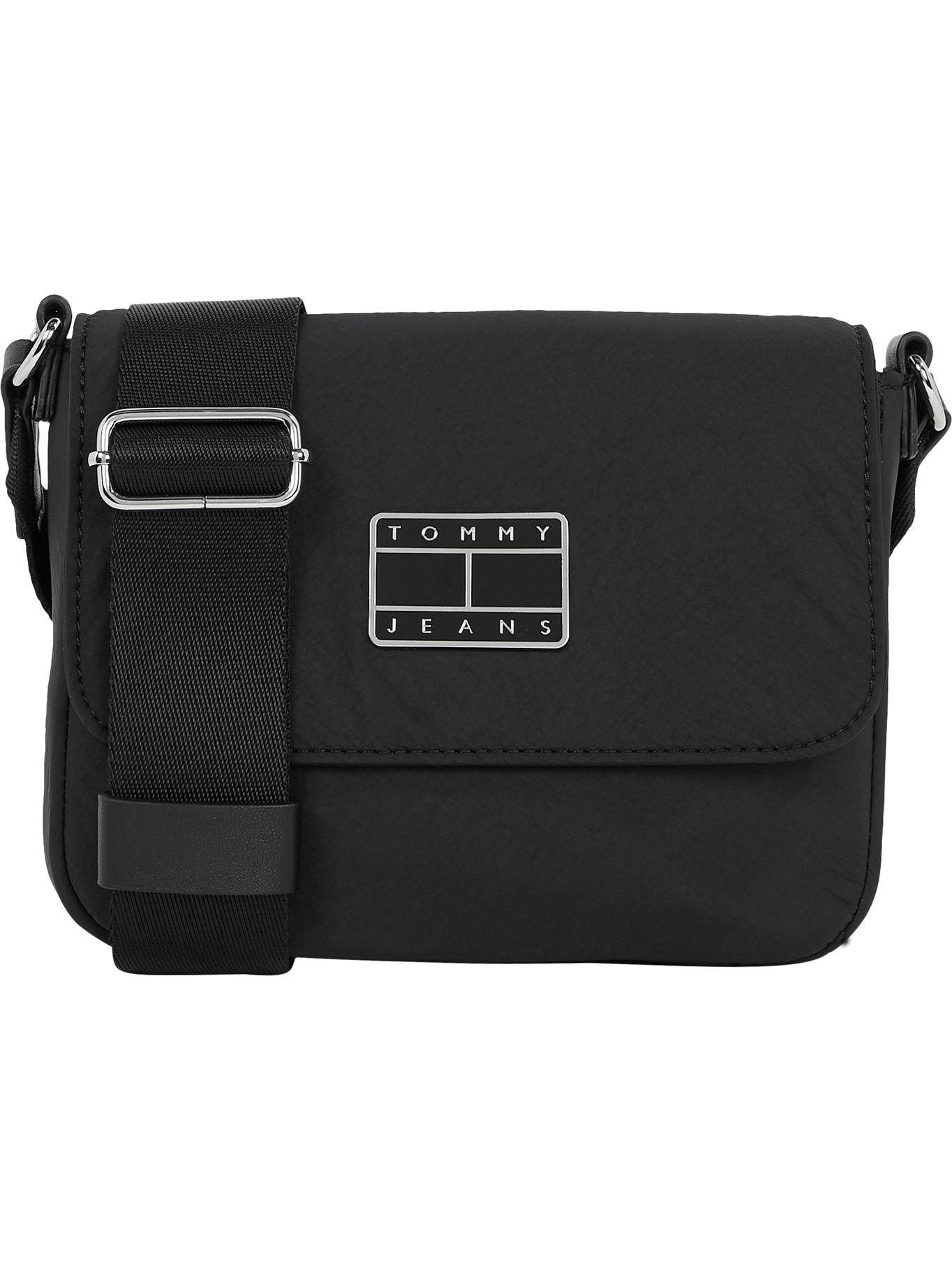 Crossover Flap Casual Con  Logo Negro Tommy Hilfiger-0