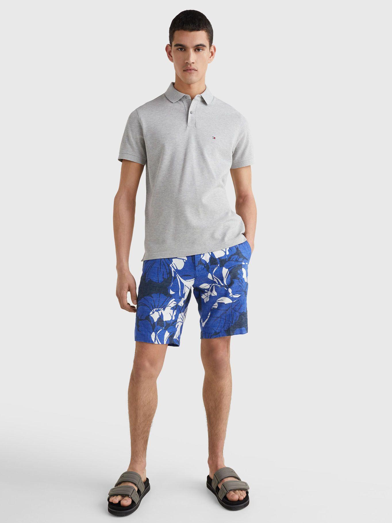 Polo Essential Regular Fit Gris Tommy Hilfiger-1