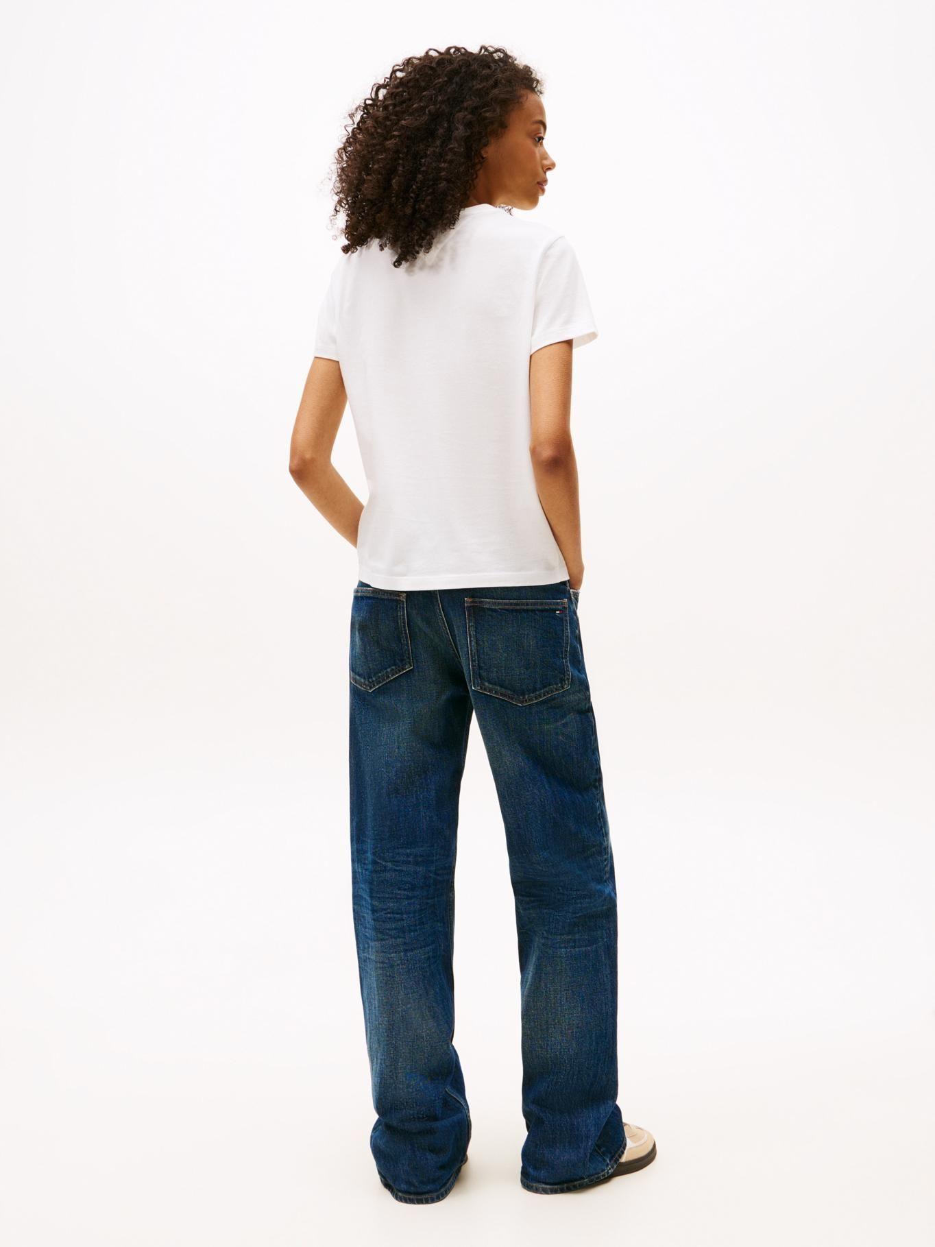Polera Essential Logo Regular YBL Blanco Tommy Jeans-2