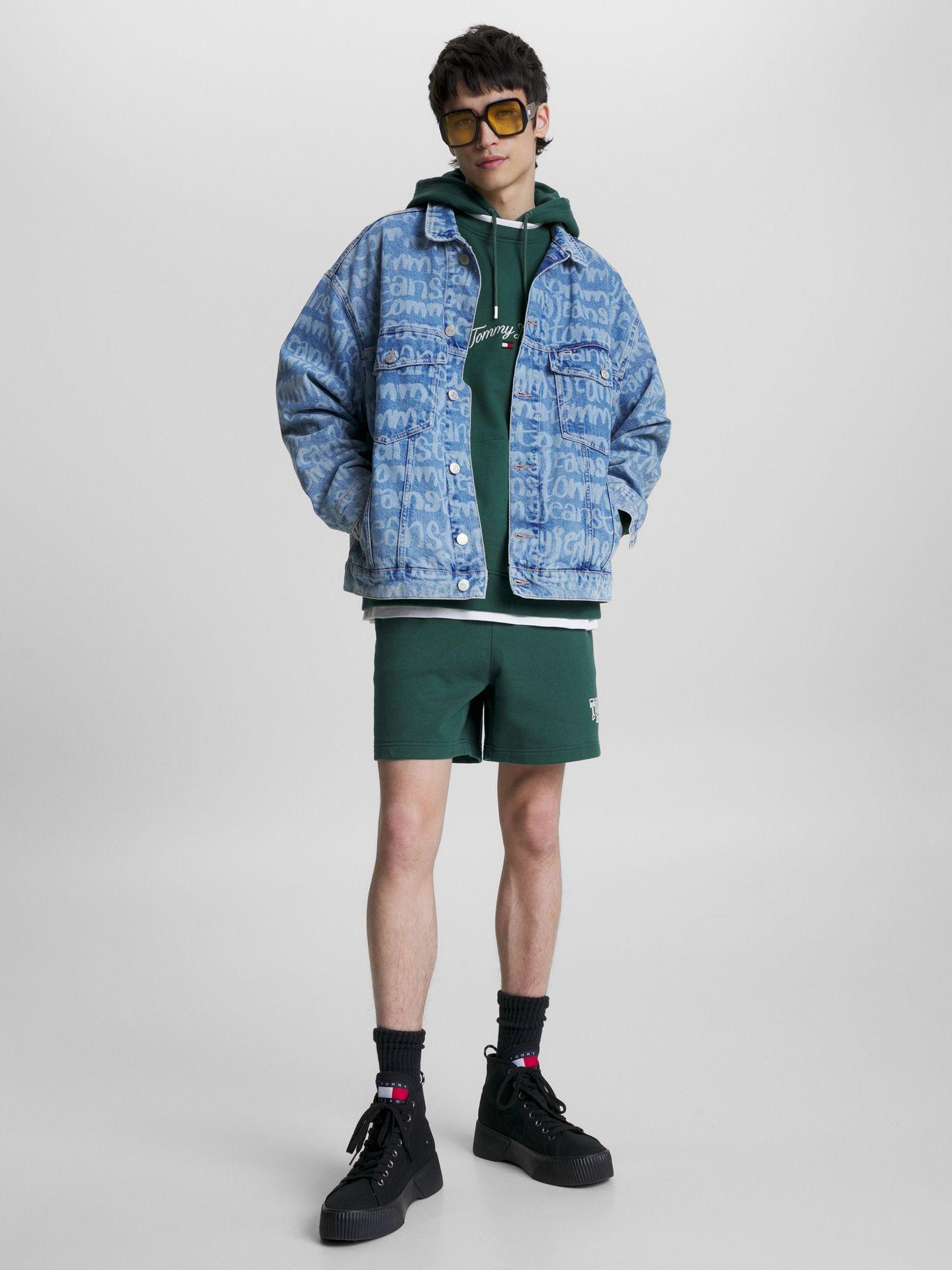 Shorts Entry Beach  Verde Tommy Jeans-1